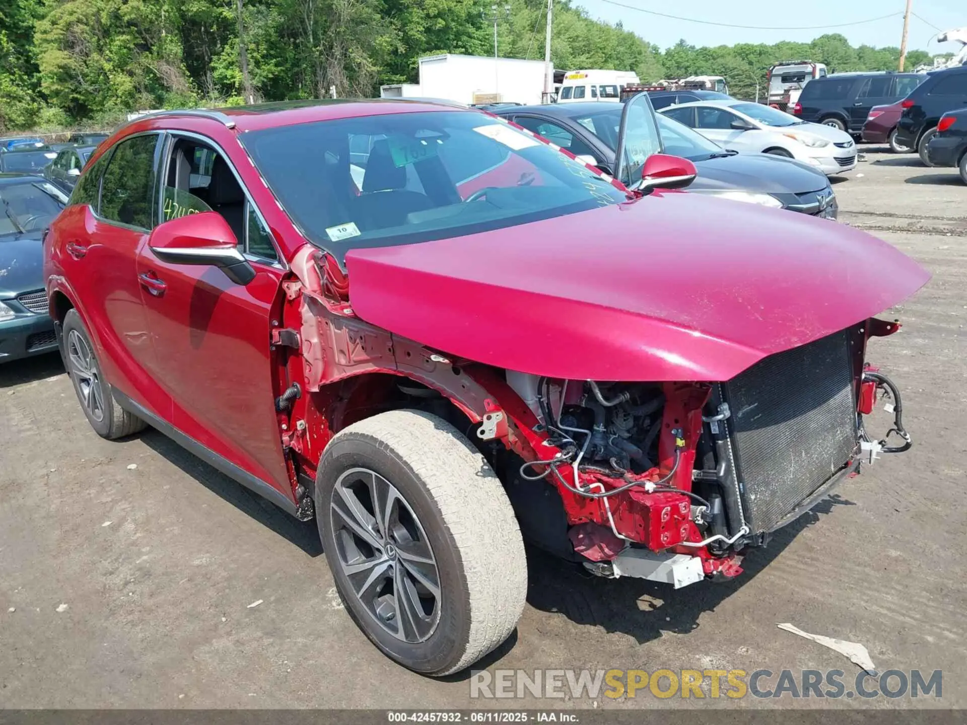 1 Photograph of a damaged car 2T2BAMCA0RC040188 LEXUS RX 350 2024
