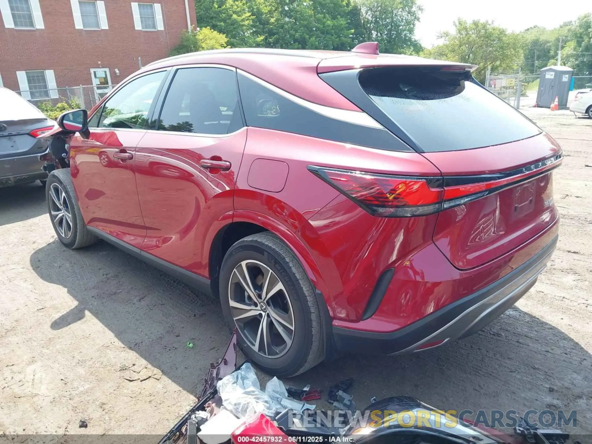 3 Photograph of a damaged car 2T2BAMCA0RC040188 LEXUS RX 350 2024