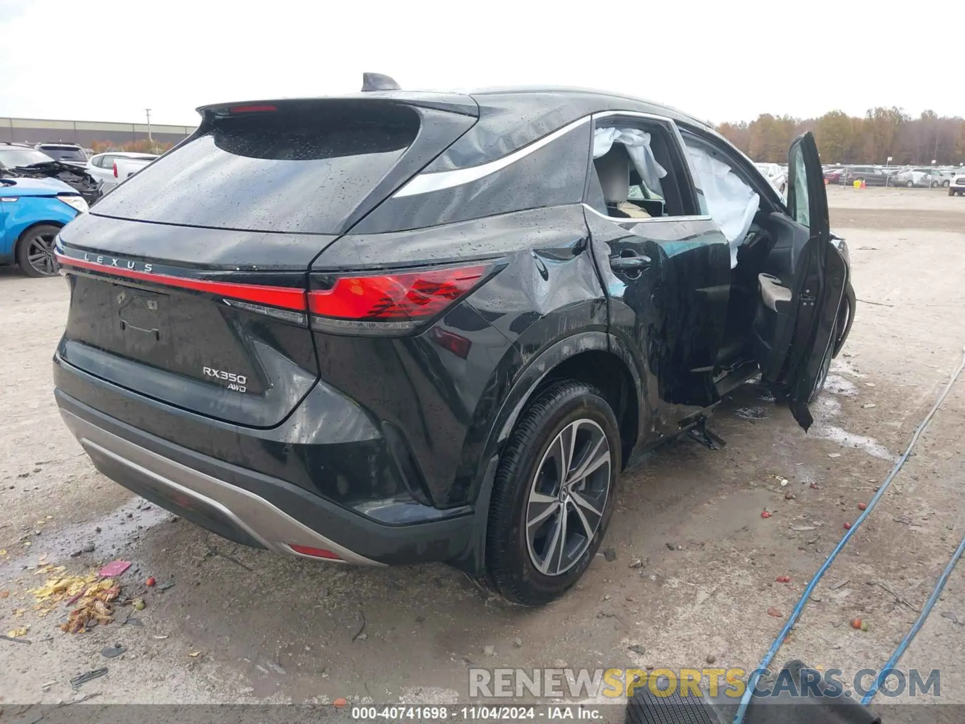 4 Photograph of a damaged car 2T2BAMCA1RC039454 LEXUS RX 350 2024