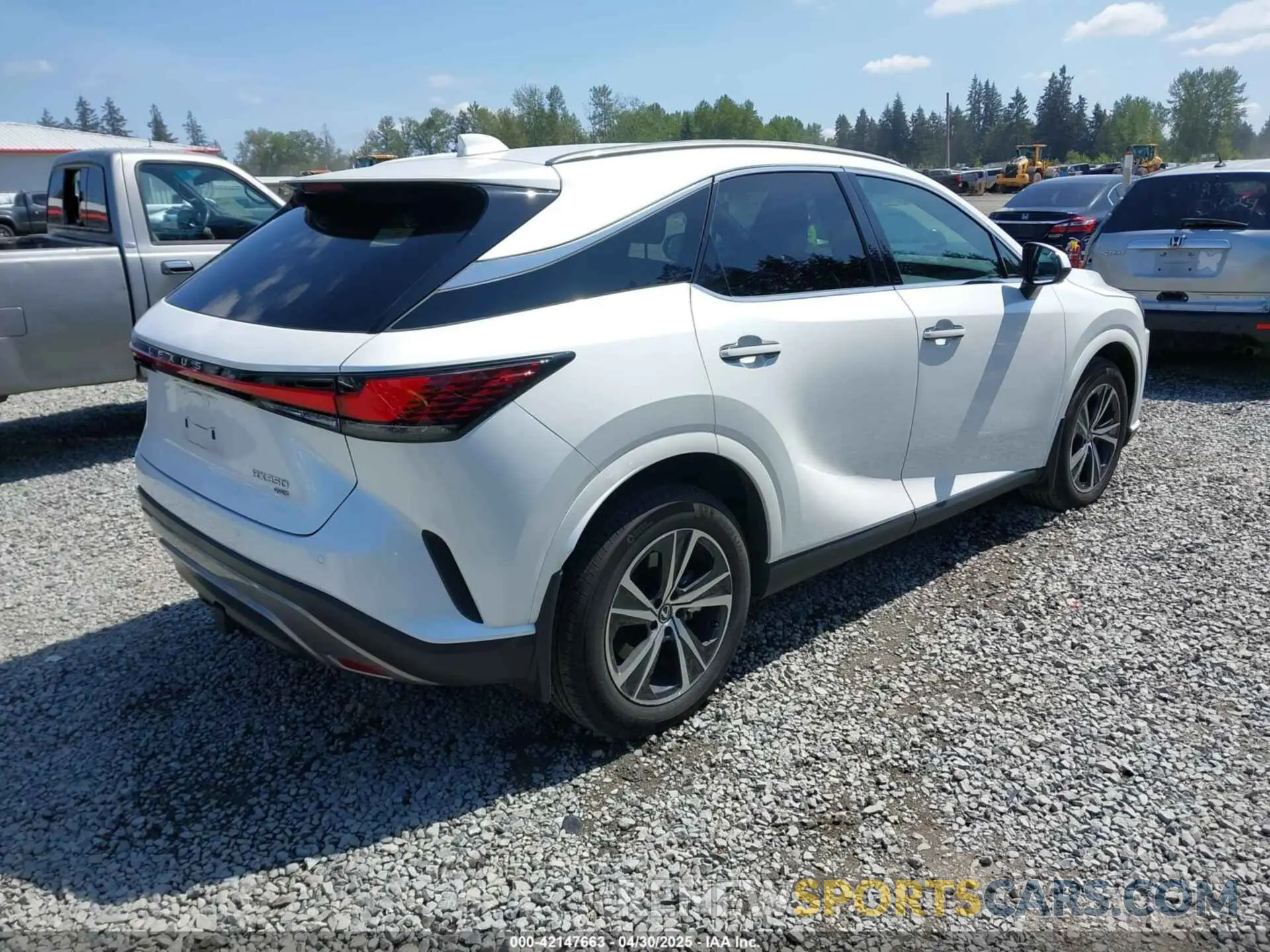 4 Photograph of a damaged car 2T2BAMCA1RC043570 LEXUS RX 350 2024