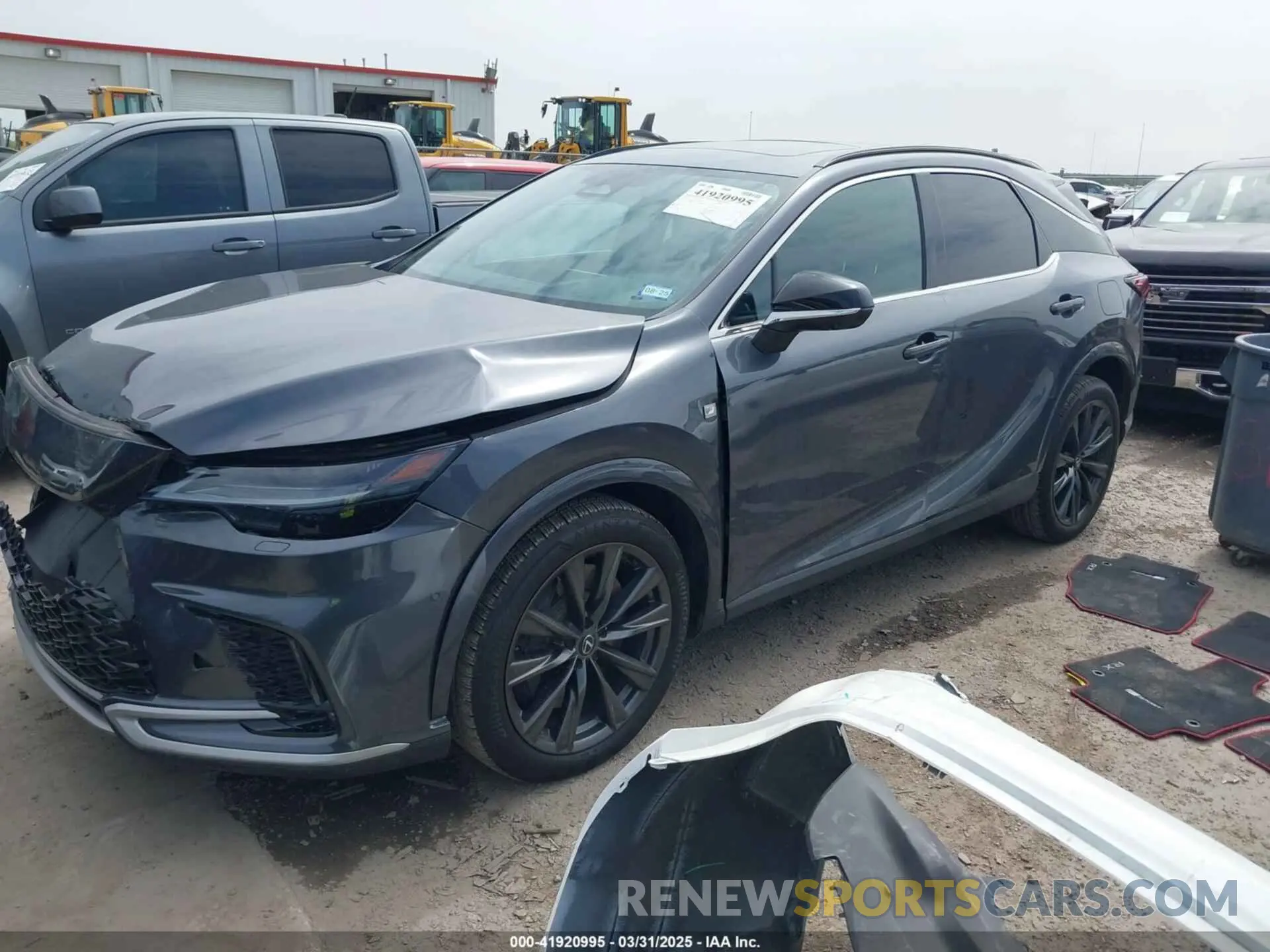 2 Photograph of a damaged car 2T2BAMCA1RC057016 LEXUS RX 350 2024