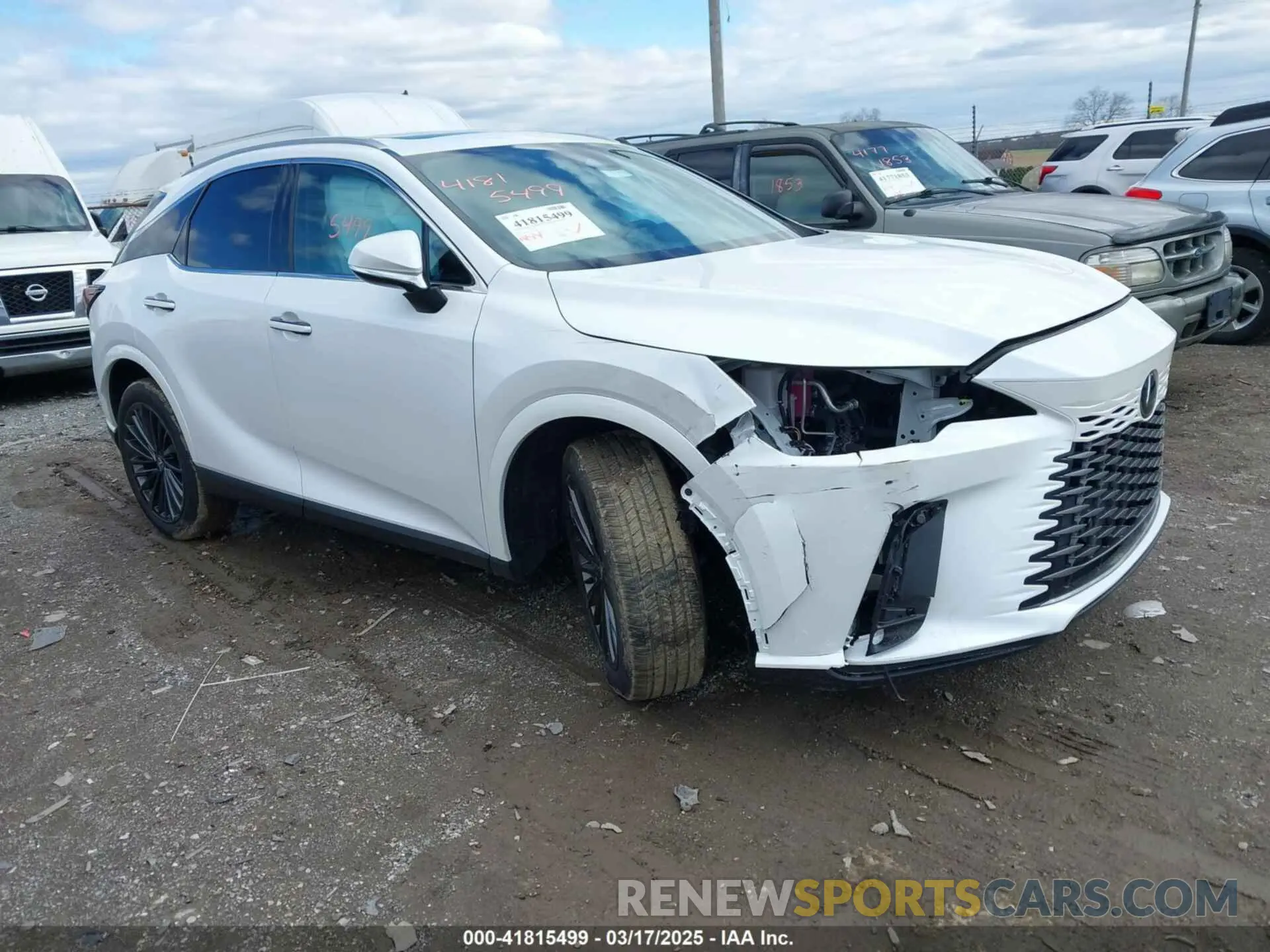 1 Photograph of a damaged car 2T2BAMCA3RC079065 LEXUS RX 350 2024