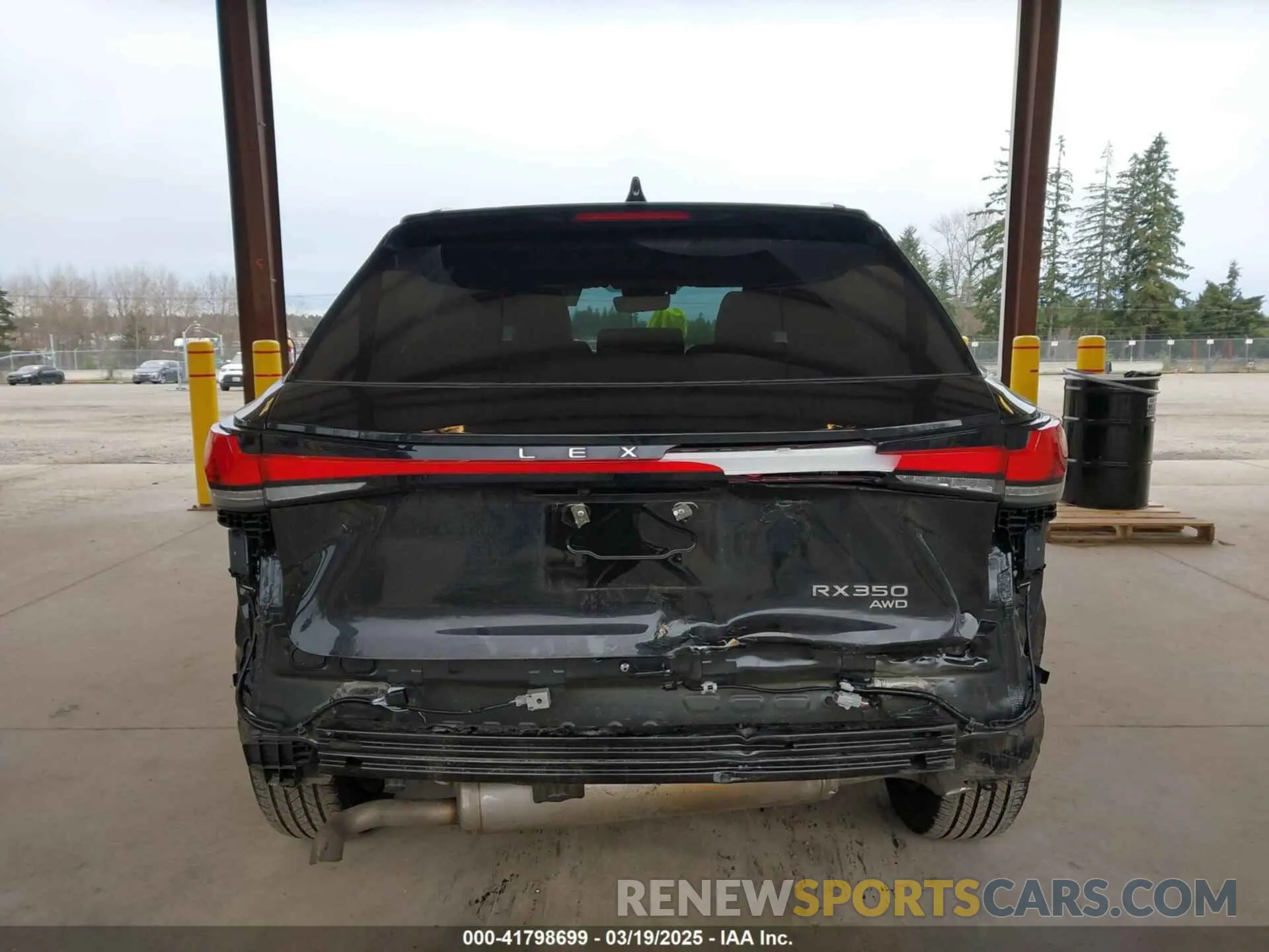 17 Photograph of a damaged car 2T2BAMCA4RC048293 LEXUS RX 350 2024
