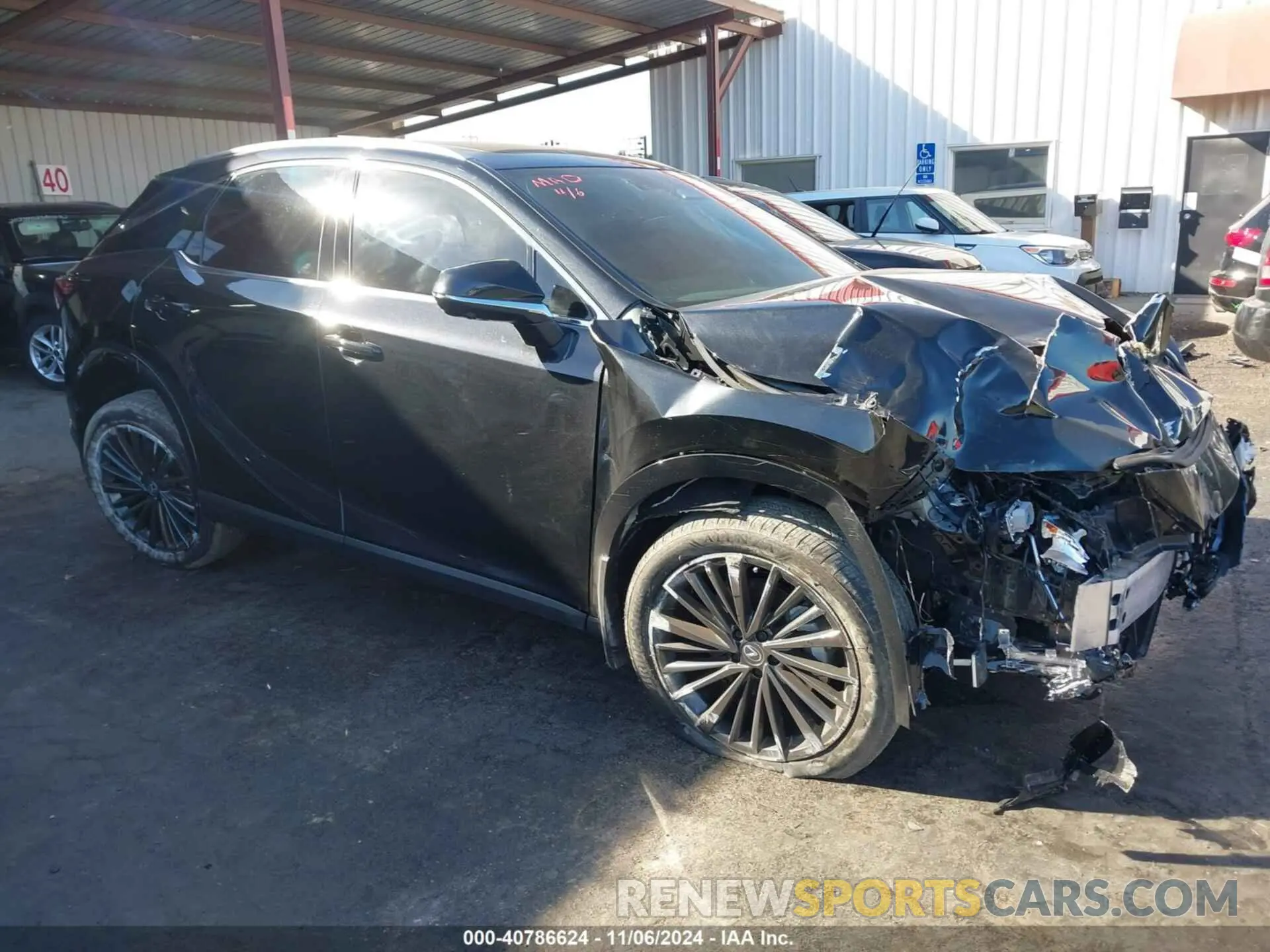1 Photograph of a damaged car 2T2BAMCA6RC081005 LEXUS RX 350 2024