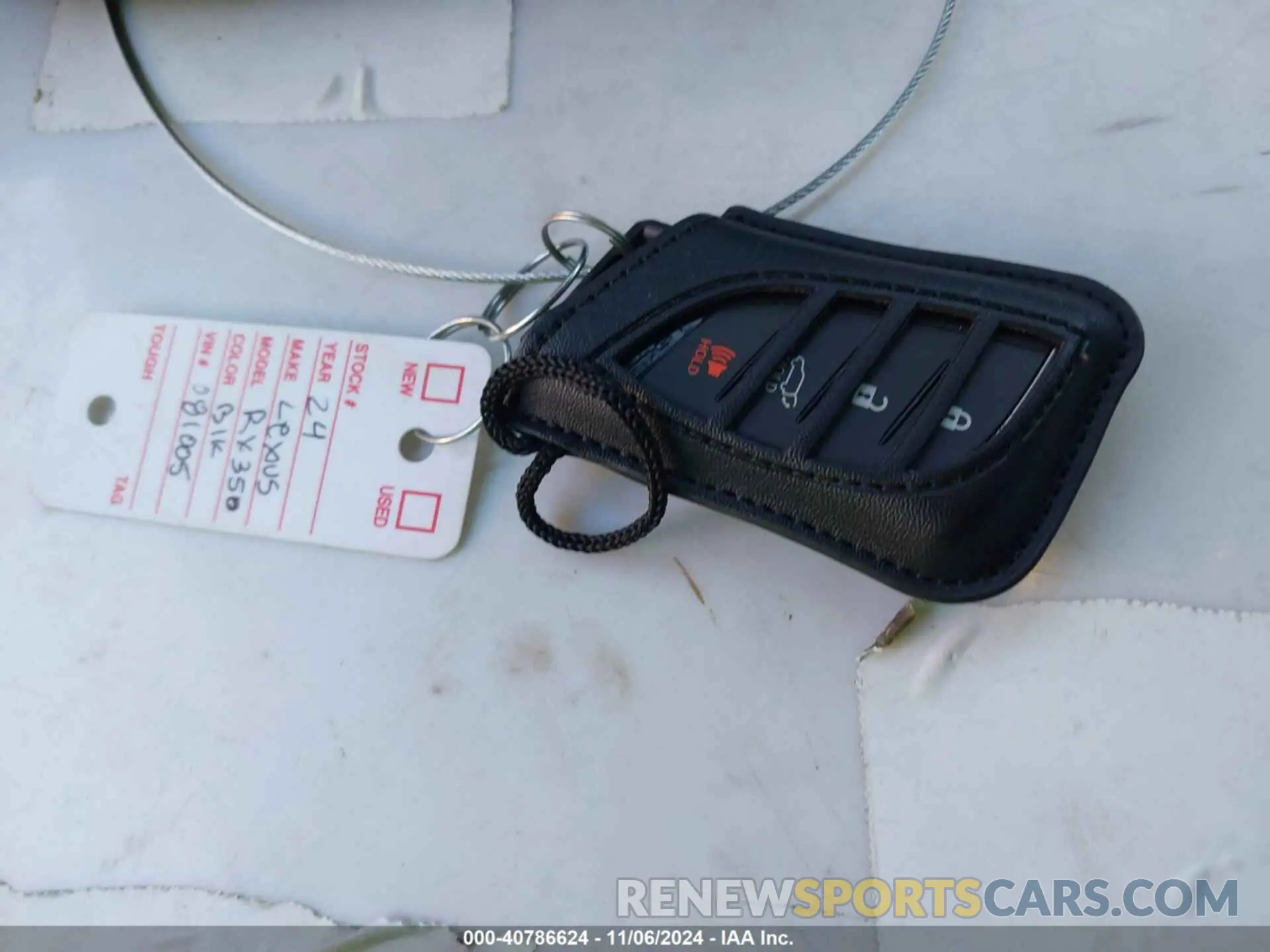11 Photograph of a damaged car 2T2BAMCA6RC081005 LEXUS RX 350 2024