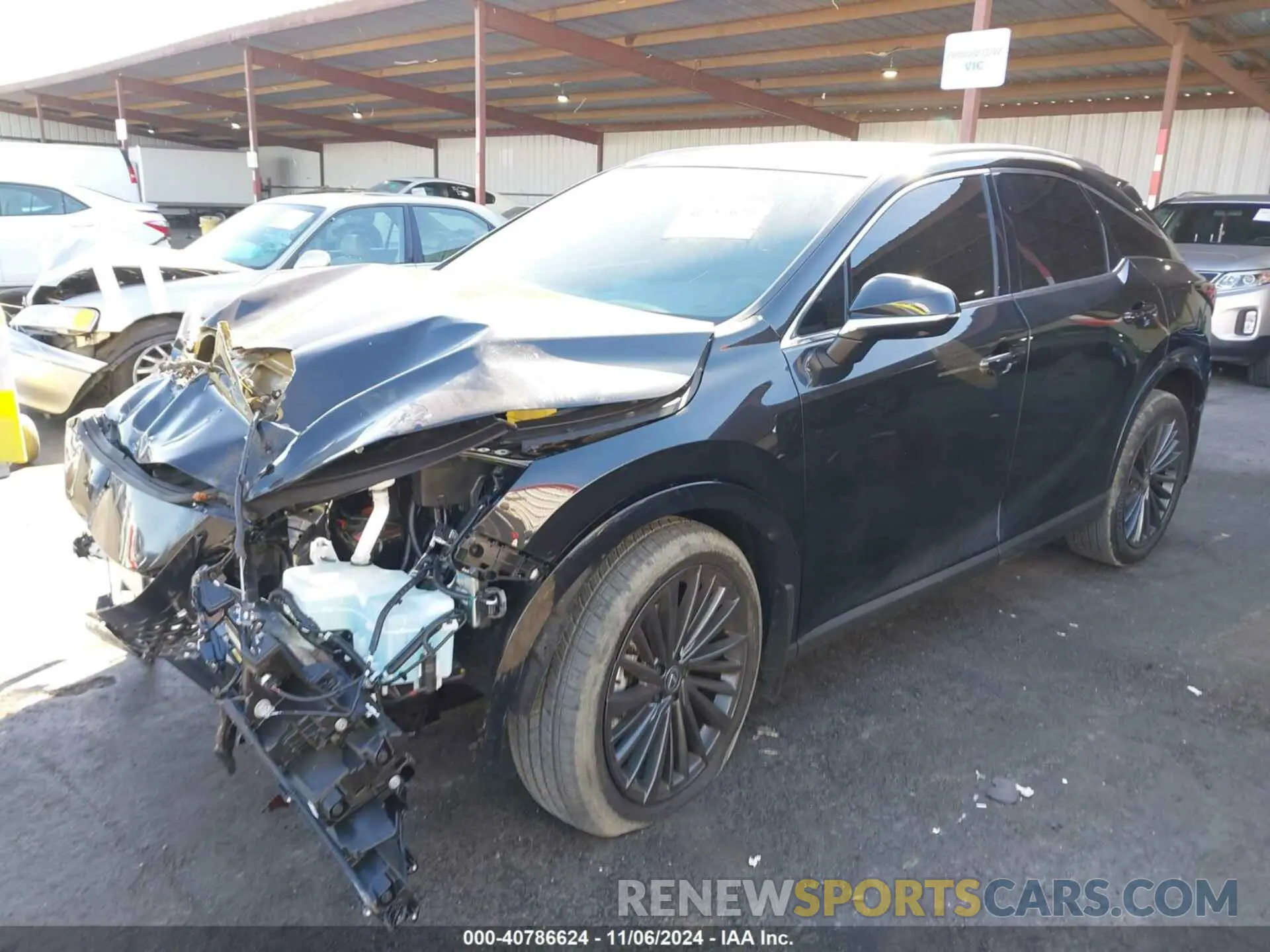 2 Photograph of a damaged car 2T2BAMCA6RC081005 LEXUS RX 350 2024