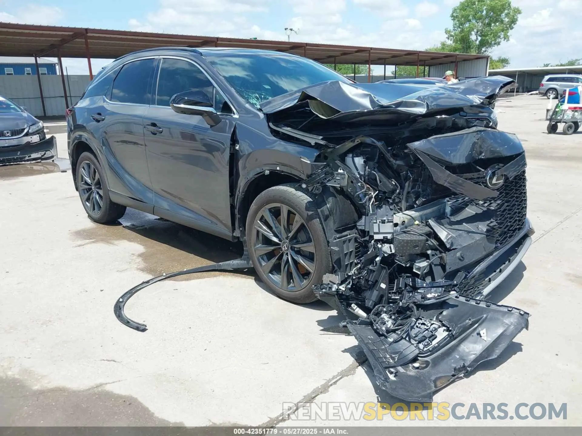 1 Photograph of a damaged car 2T2BAMCA7RC056226 LEXUS RX 350 2024