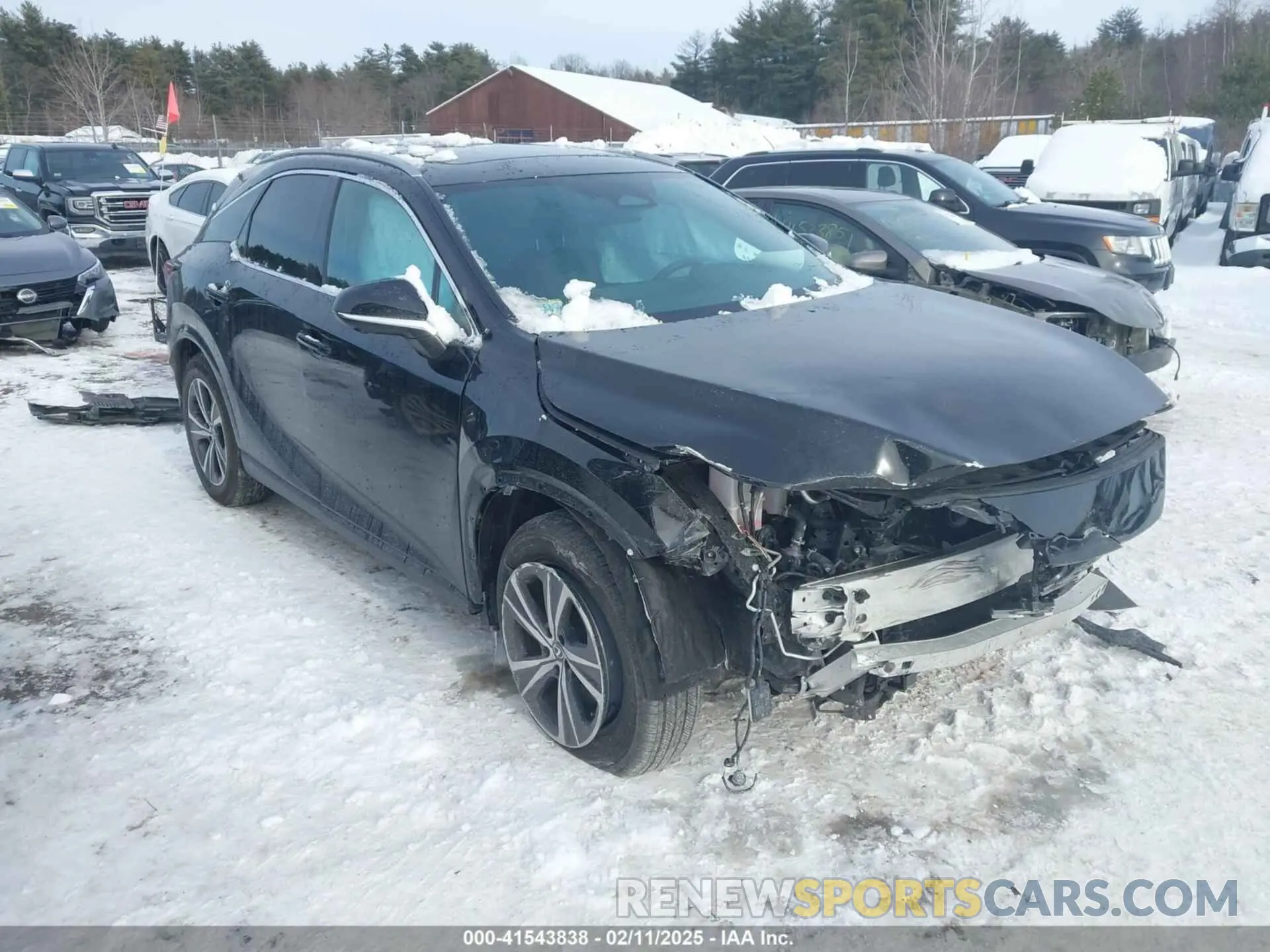 1 Photograph of a damaged car 2T2BAMCA8RC042688 LEXUS RX 350 2024