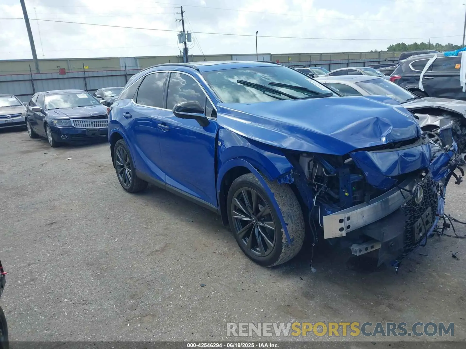 1 Photograph of a damaged car 2T2BAMCA8RC056073 LEXUS RX 350 2024