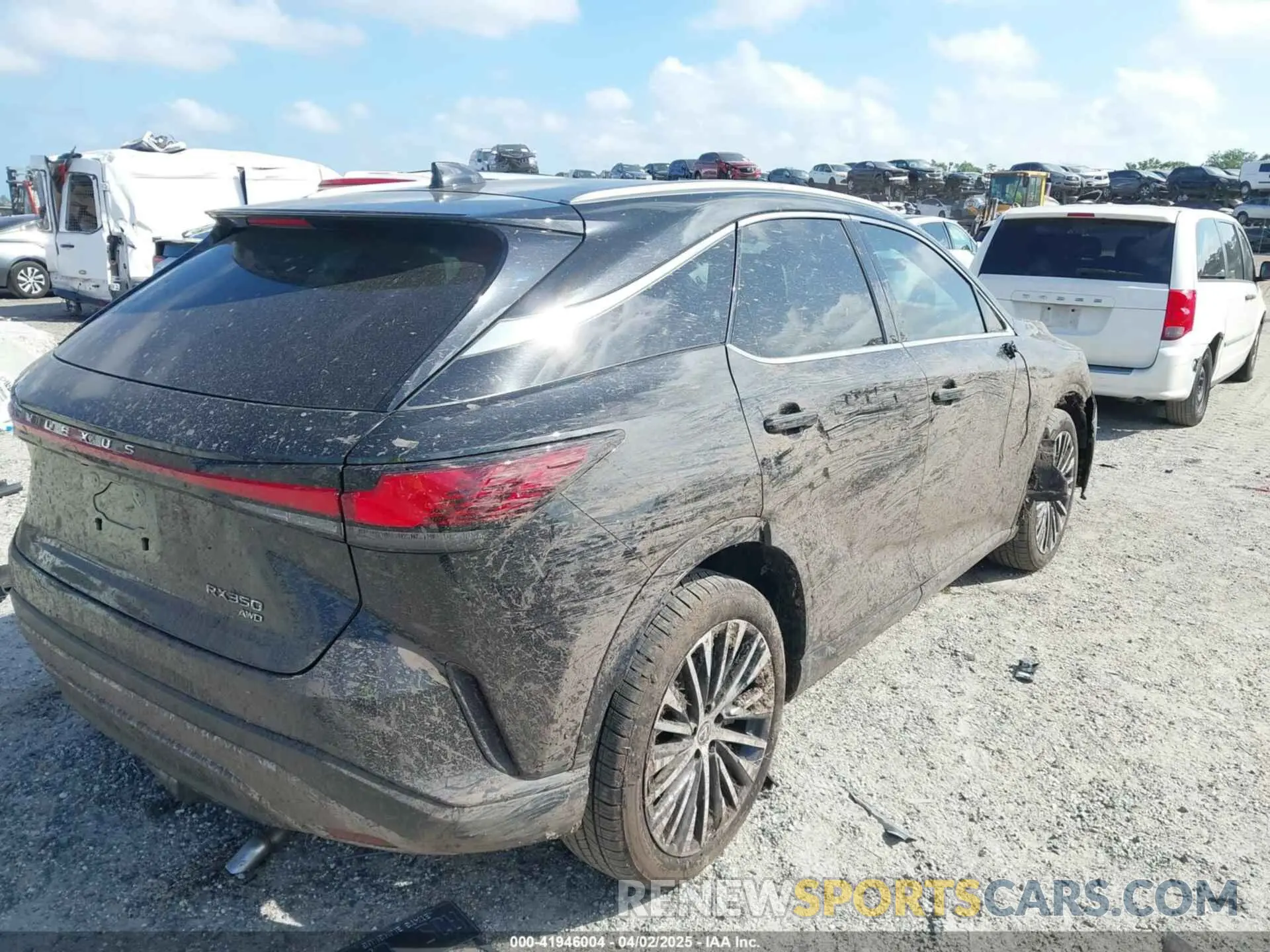 4 Photograph of a damaged car 2T2BAMCA9RC086862 LEXUS RX 350 2024