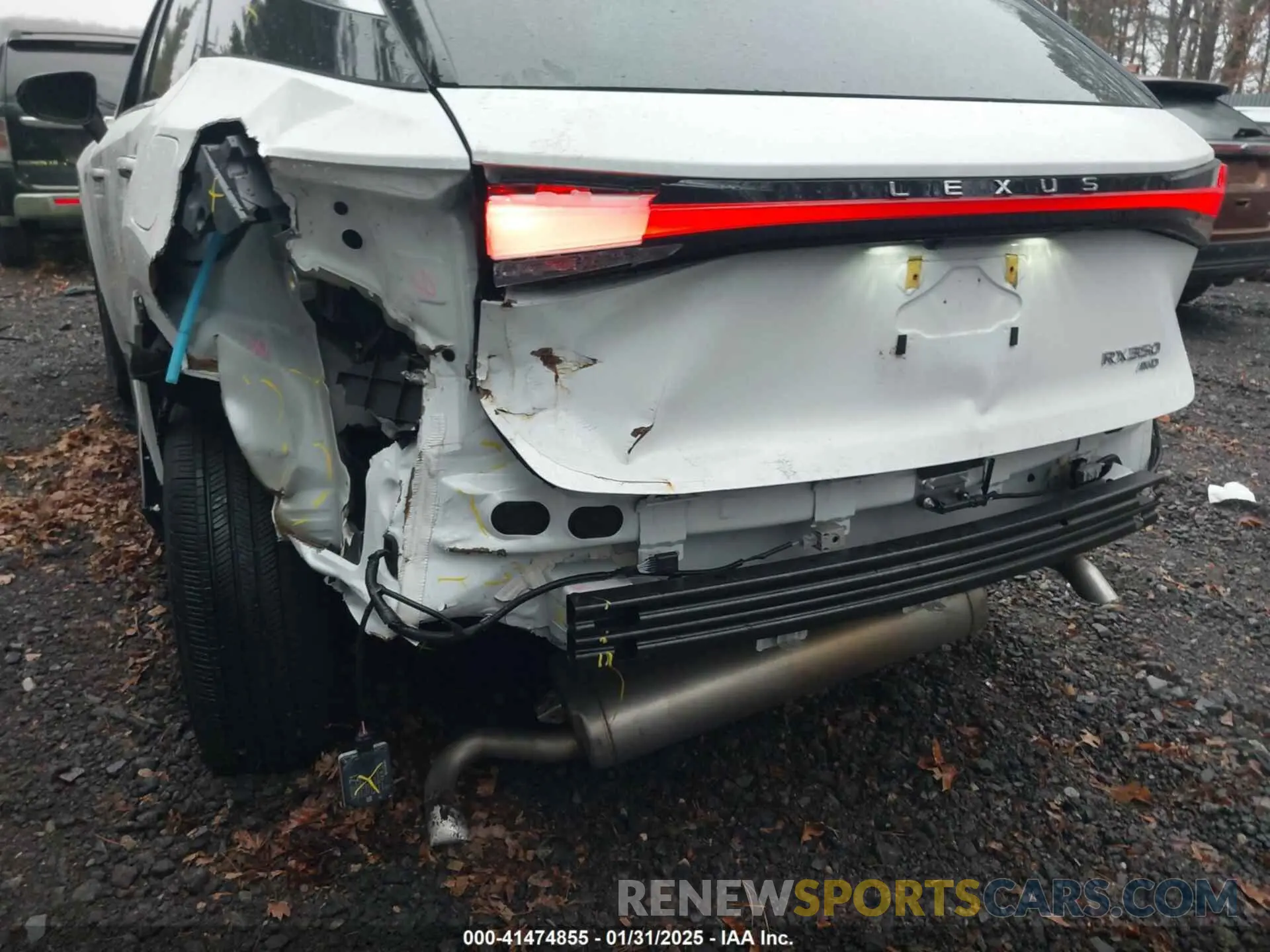 6 Photograph of a damaged car 2T2BAMCAXRC071786 LEXUS RX 350 2024