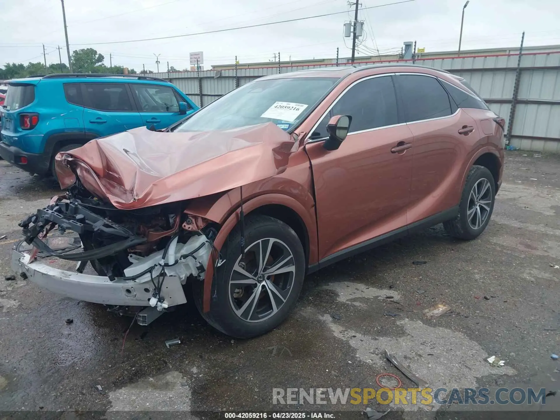 2 Photograph of a damaged car JTJCHMAA0R2011454 LEXUS RX 350 2024