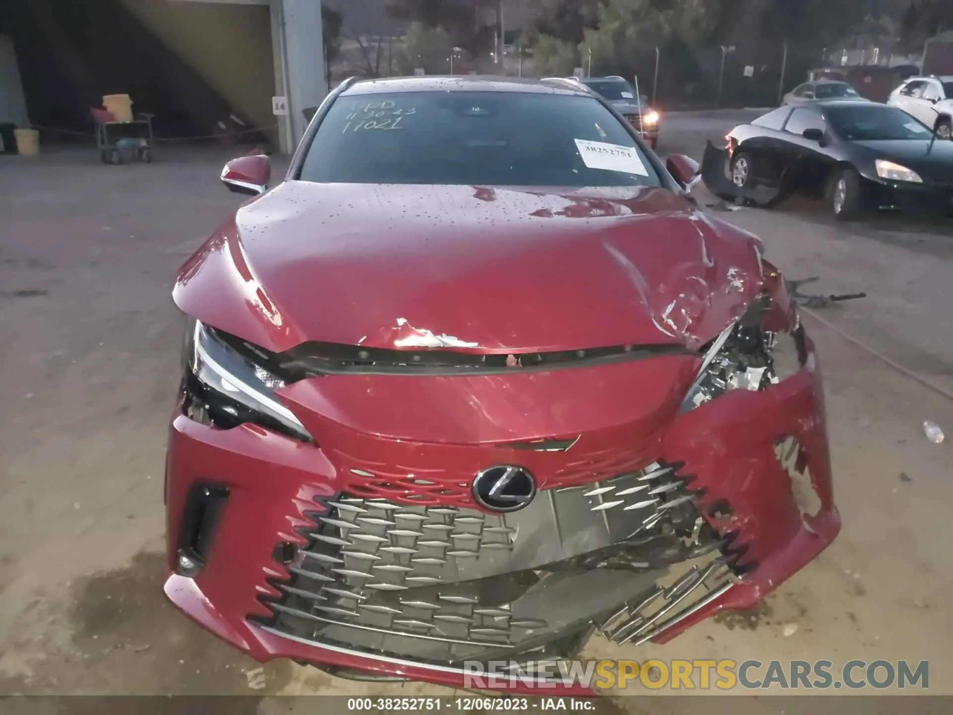 12 Photograph of a damaged car JTJCHMAA2R2014503 LEXUS RX 350 2024
