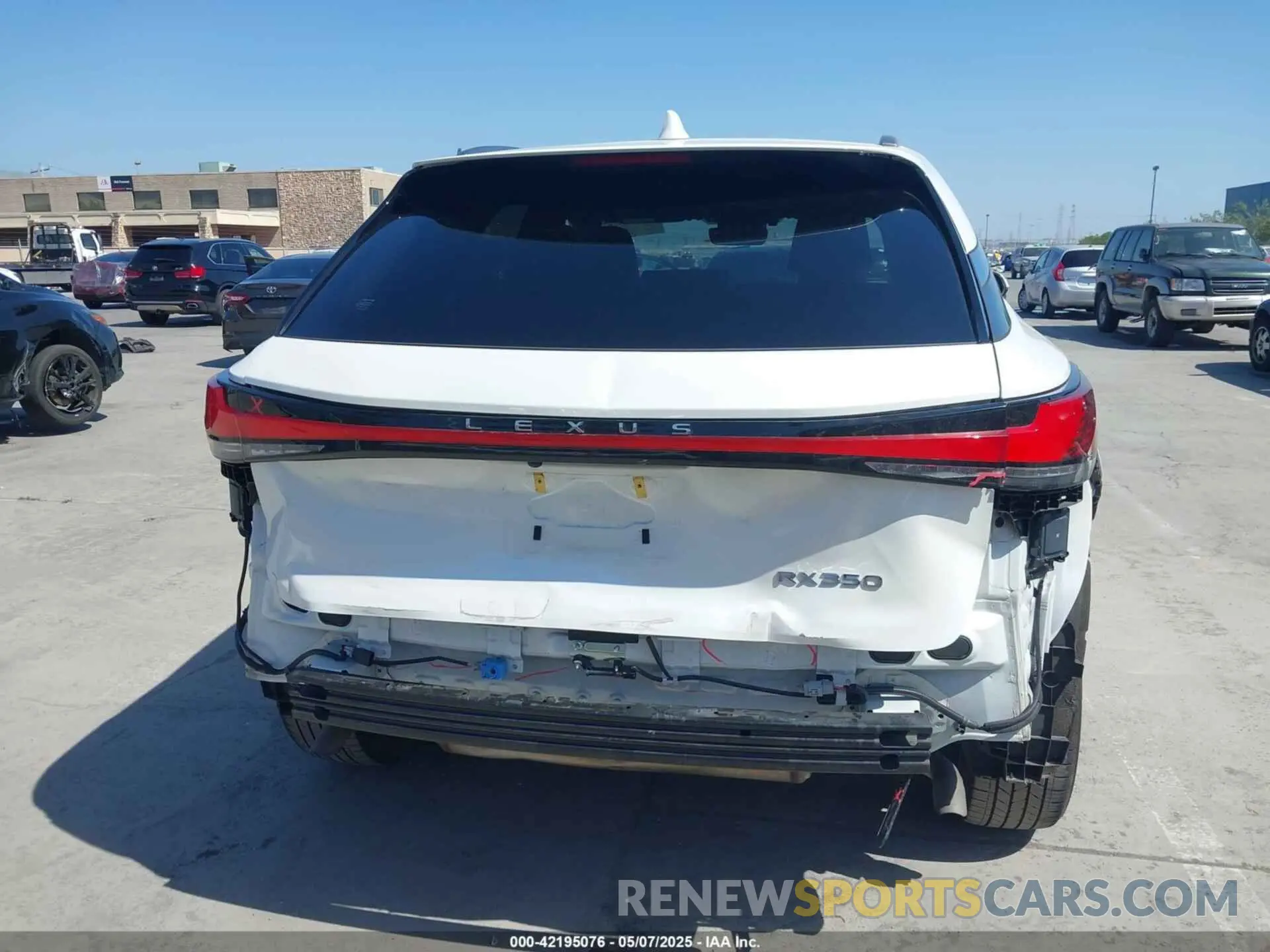 17 Photograph of a damaged car JTJCHMAA3R2012338 LEXUS RX 350 2024