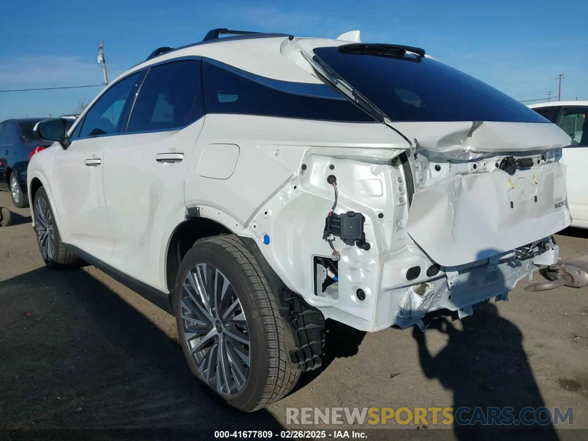 3 Photograph of a damaged car JTJCHMAA6R2013967 LEXUS RX 350 2024