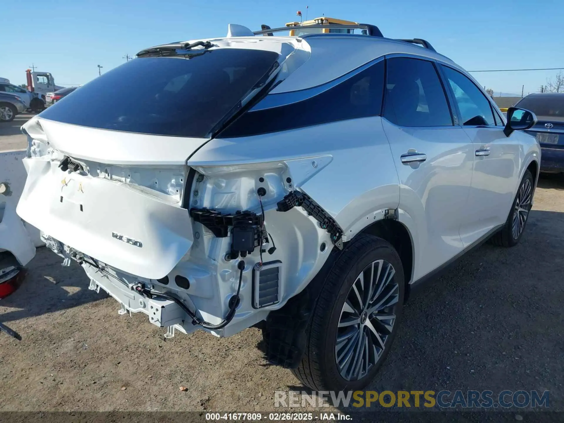 4 Photograph of a damaged car JTJCHMAA6R2013967 LEXUS RX 350 2024