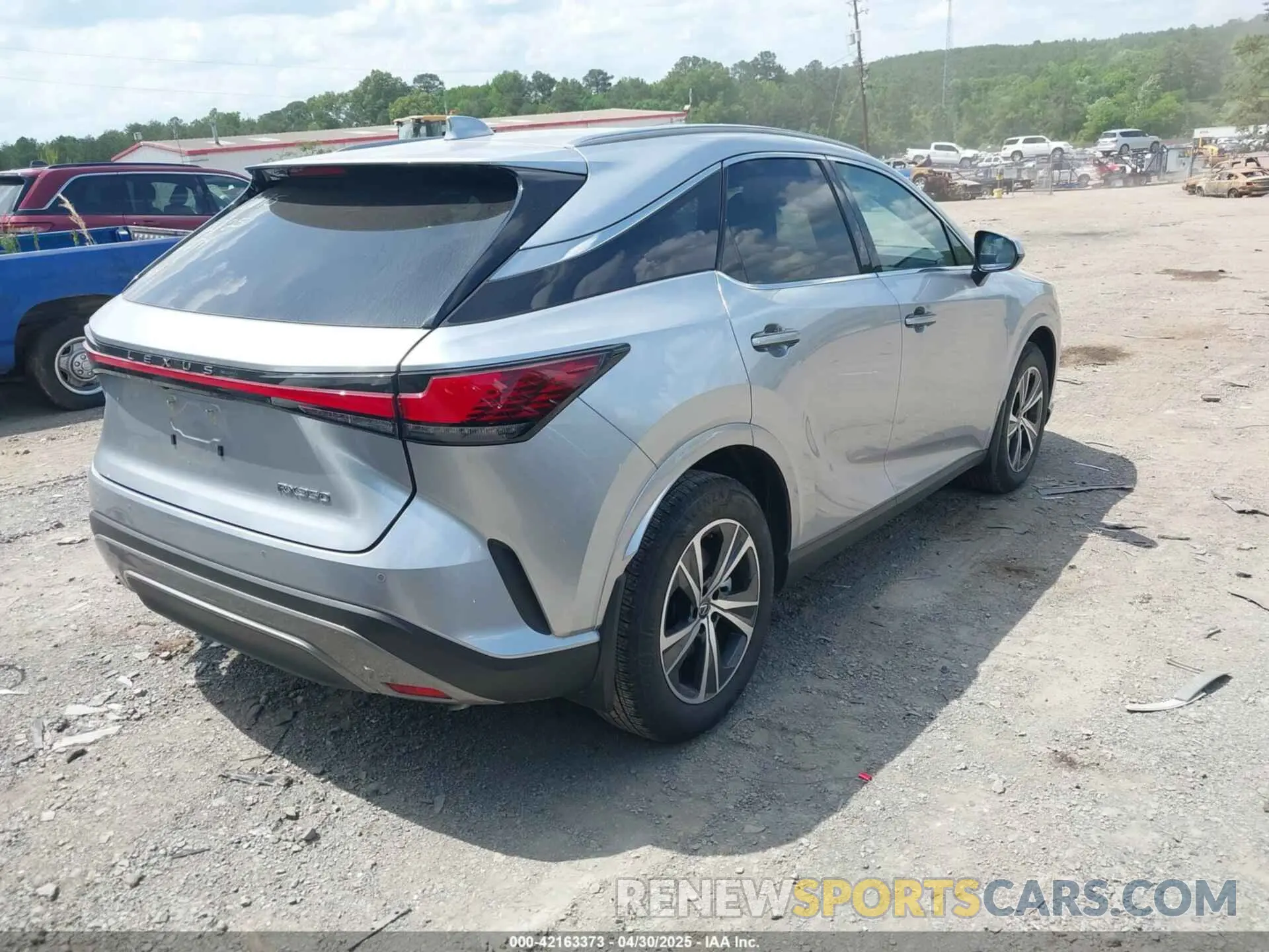 4 Photograph of a damaged car JTJCHMAAXR2020243 LEXUS RX 350 2024