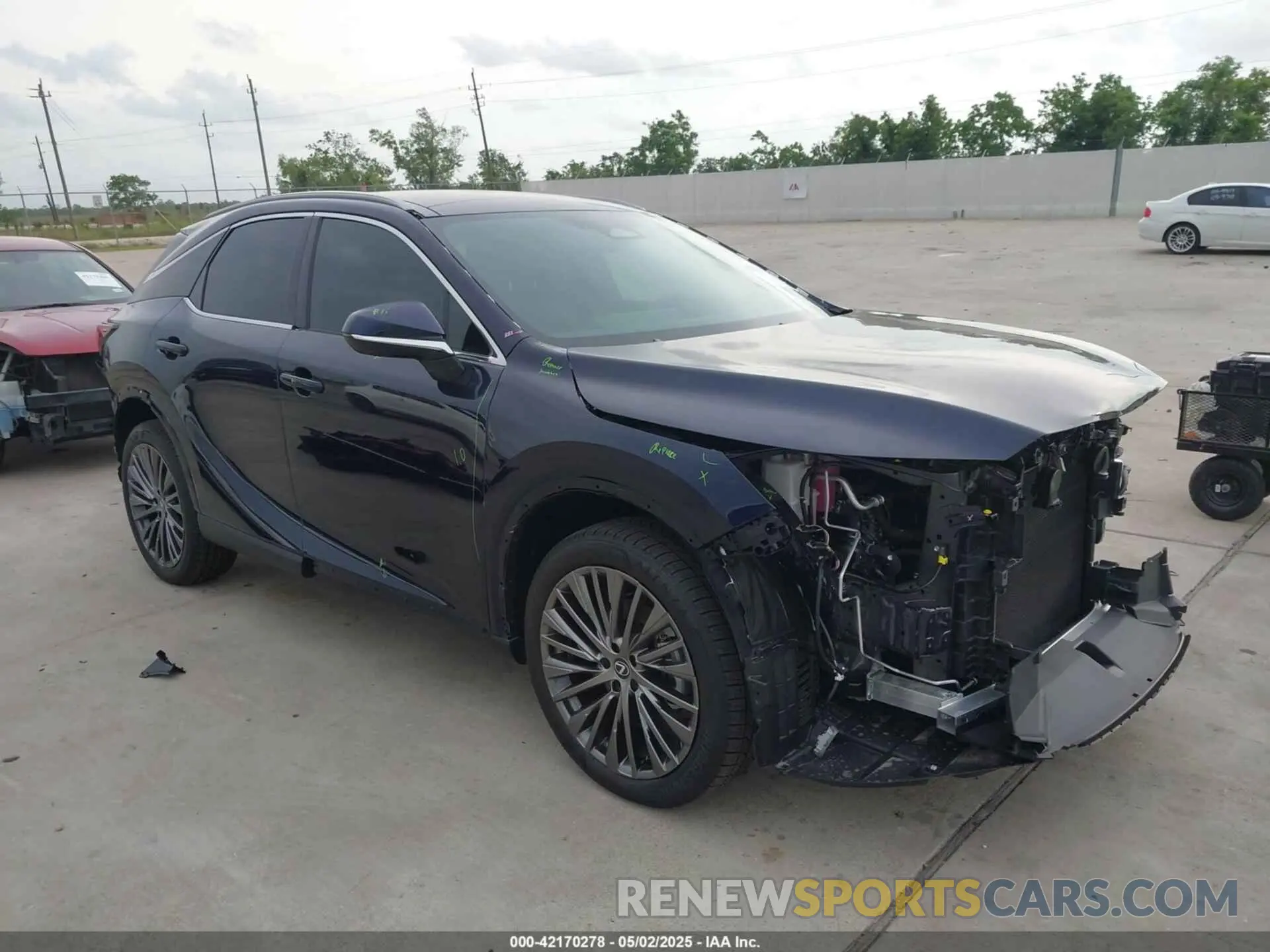 1 Photograph of a damaged car 2T2BAMBA0SC058567 LEXUS RX 350 2025