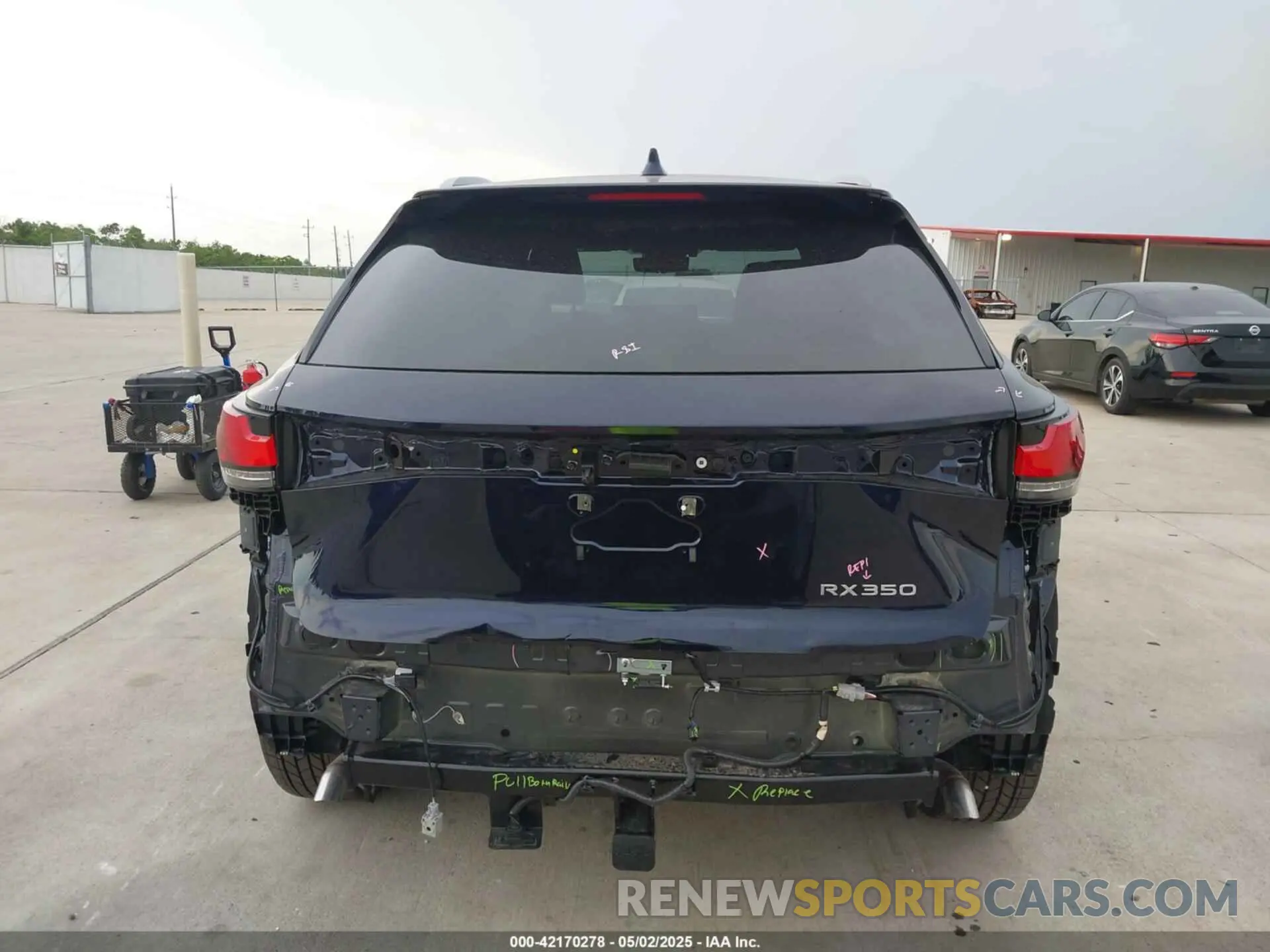 16 Photograph of a damaged car 2T2BAMBA0SC058567 LEXUS RX 350 2025