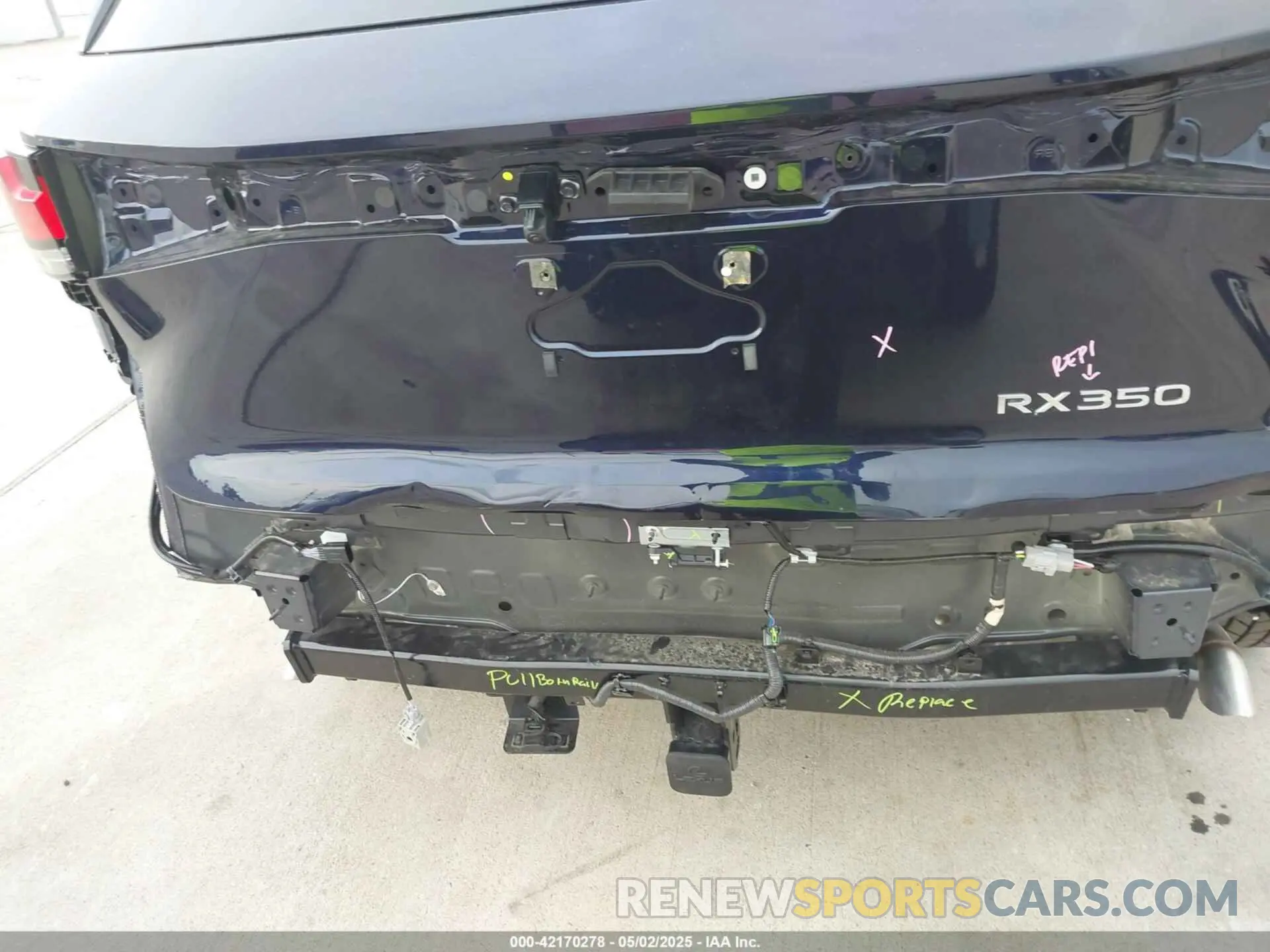 18 Photograph of a damaged car 2T2BAMBA0SC058567 LEXUS RX 350 2025