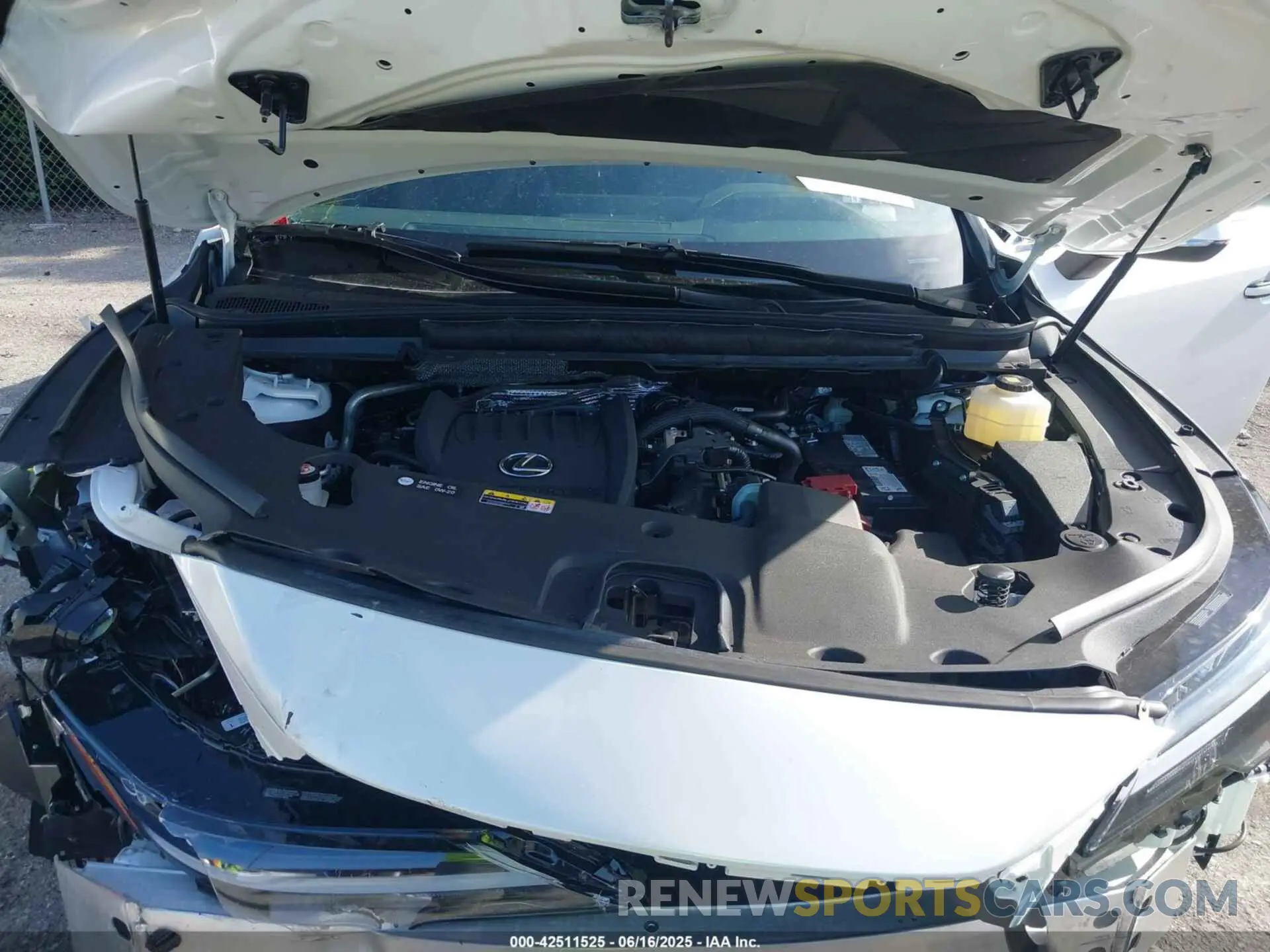 10 Photograph of a damaged car 2T2BAMBA6SC053549 LEXUS RX 350 2025