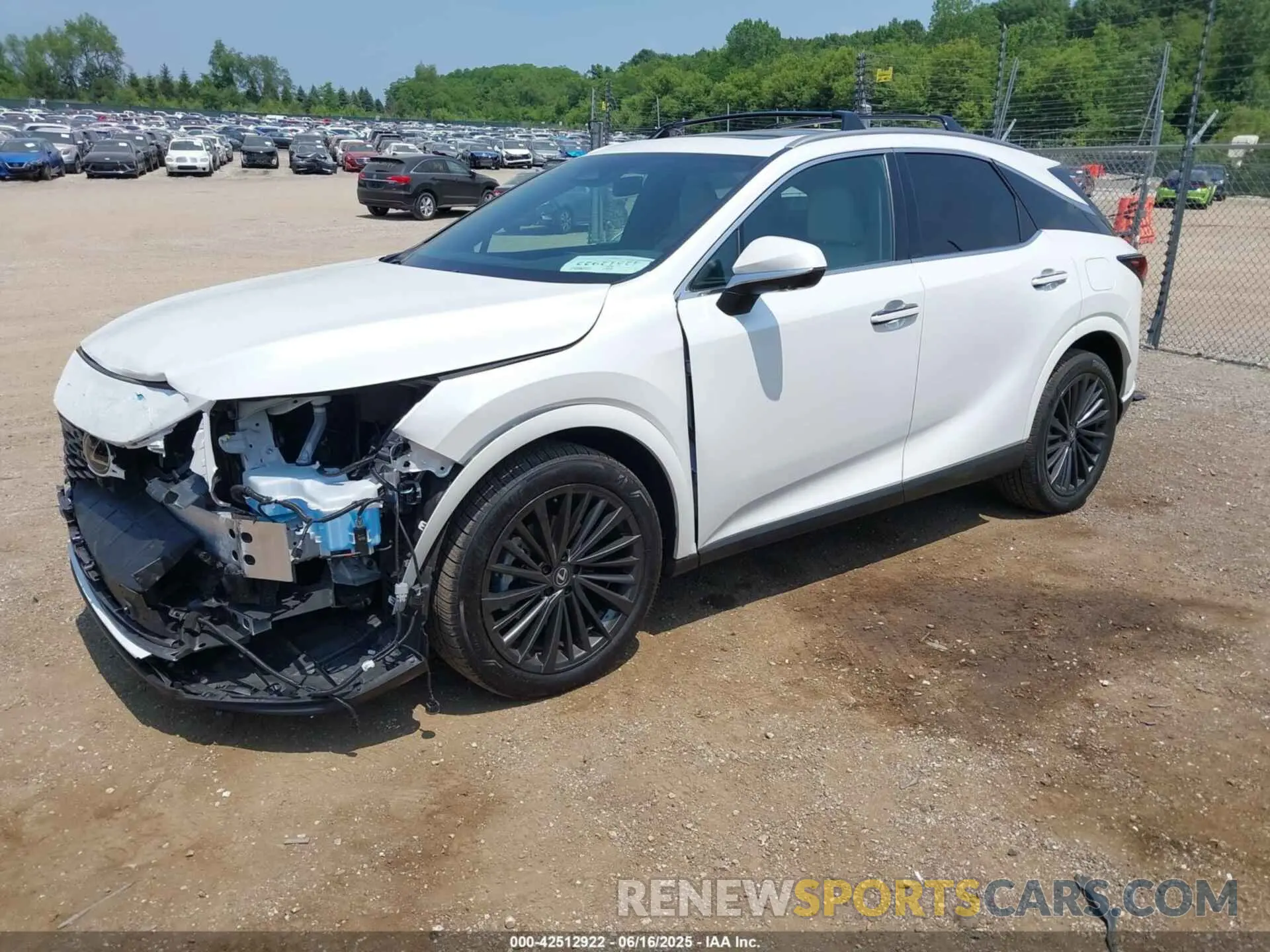 2 Photograph of a damaged car 2T2BAMCA4SC089559 LEXUS RX 350 2025