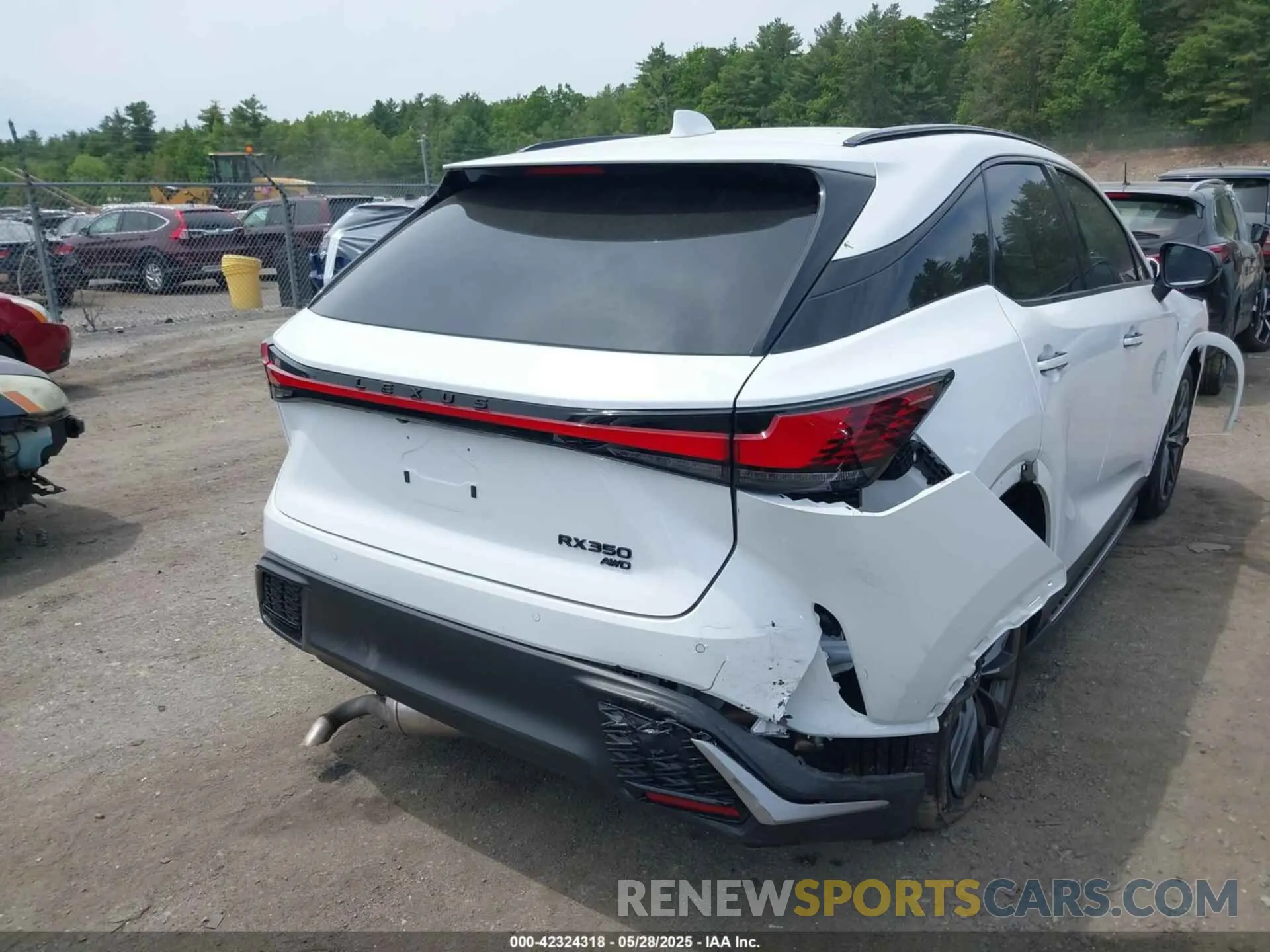 16 Photograph of a damaged car 2T2BAMCA4SC098441 LEXUS RX 350 2025