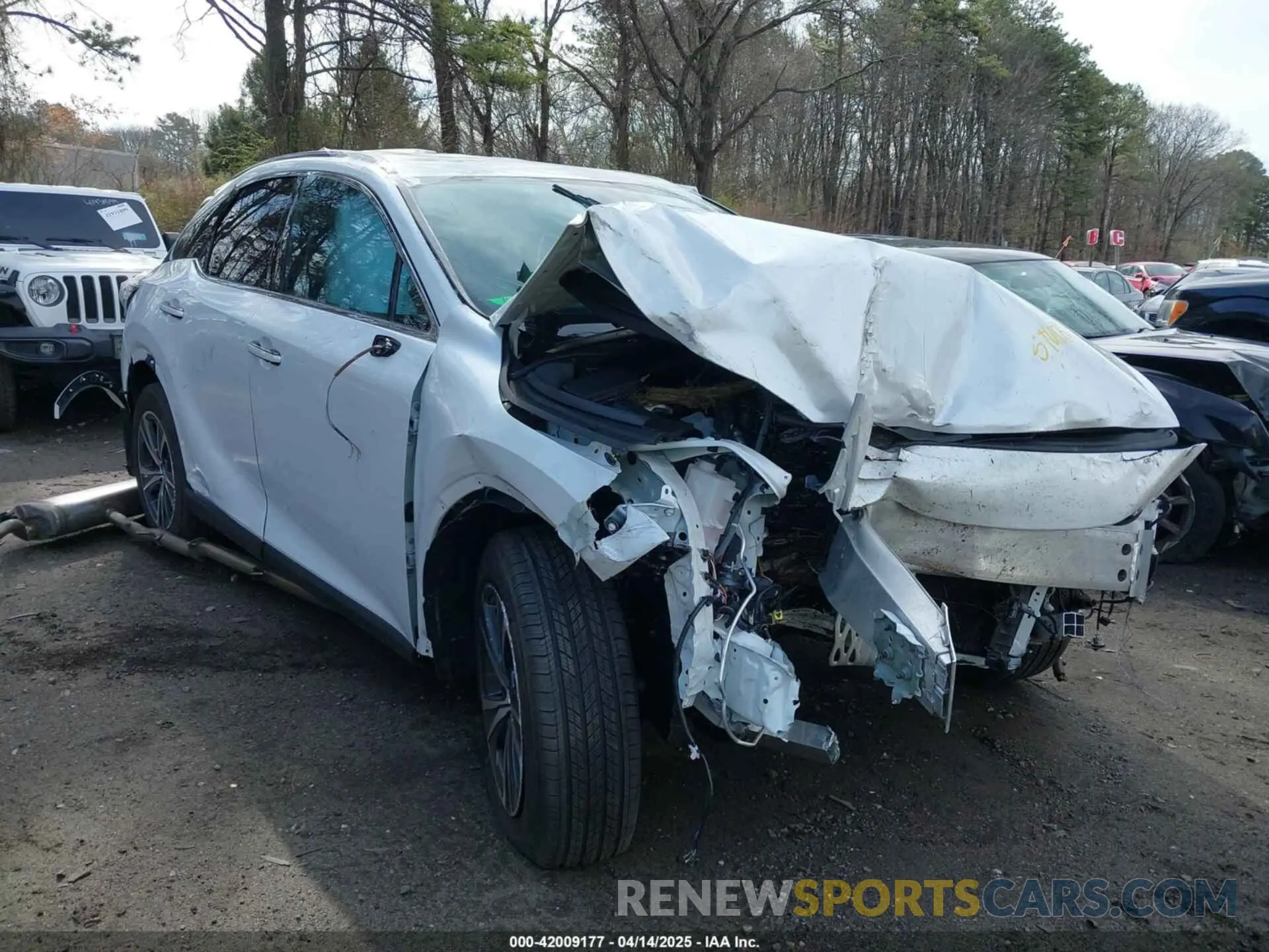 1 Photograph of a damaged car 2T2BAMCA7SC095145 LEXUS RX 350 2025