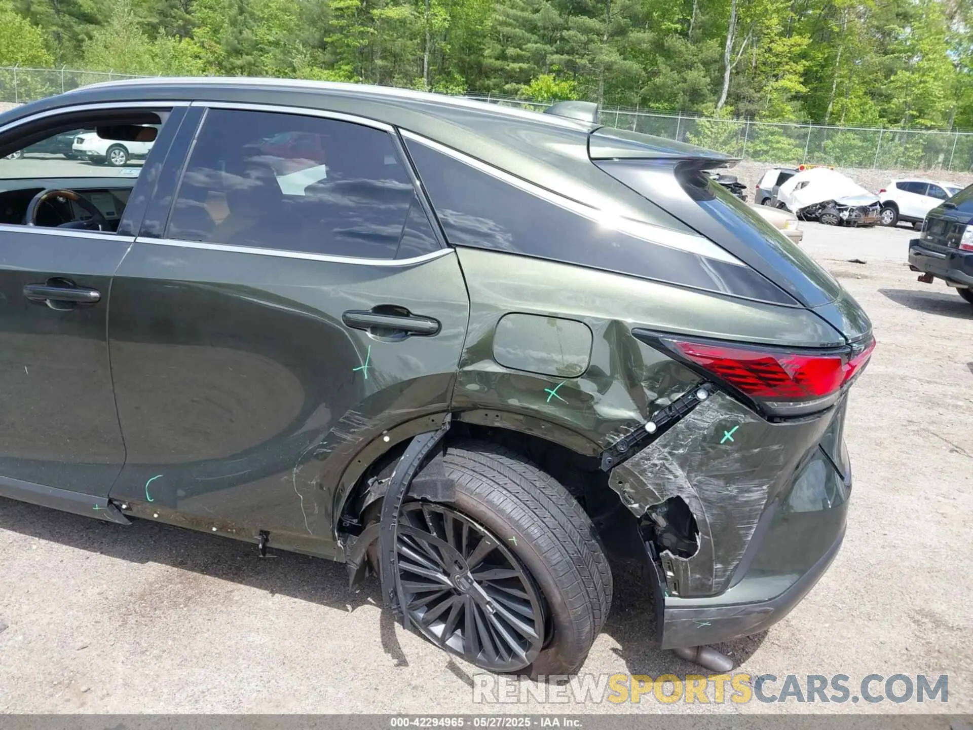 6 Photograph of a damaged car 2T2BAMCA7SC098174 LEXUS RX 350 2025