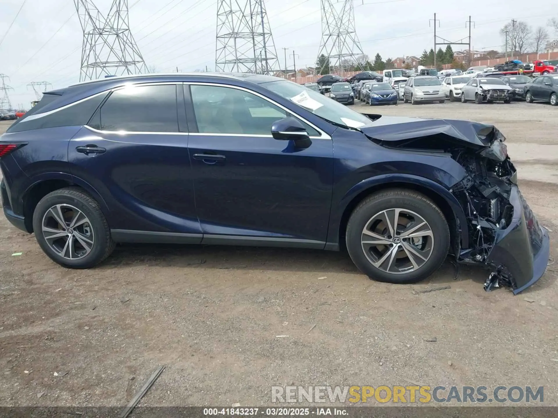 14 Photograph of a damaged car 2T2BAMCAXSC093390 LEXUS RX 350 2025
