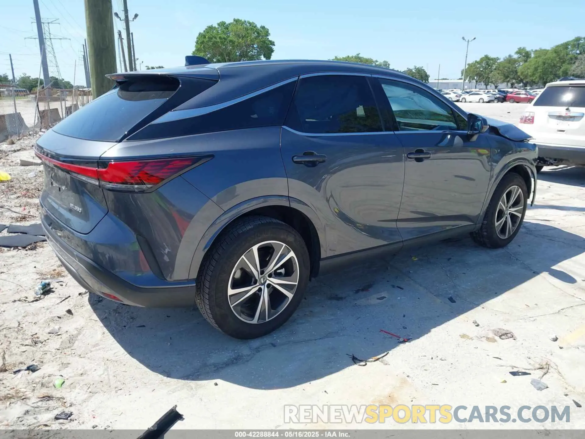 4 Photograph of a damaged car JTJCHMAA3S2022146 LEXUS RX 350 2025
