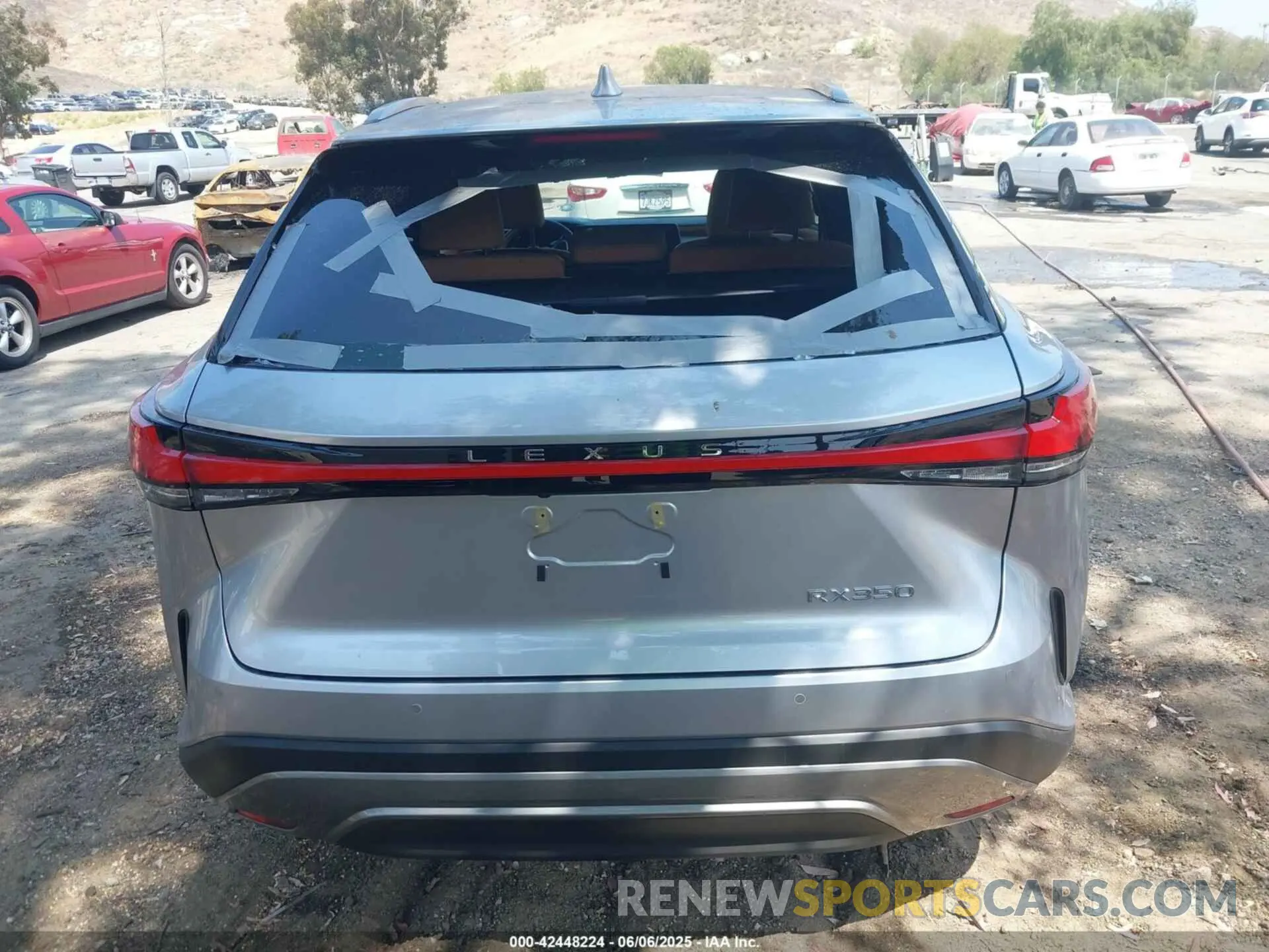 17 Photograph of a damaged car JTJCHMAA3S2022731 LEXUS RX 350 2025