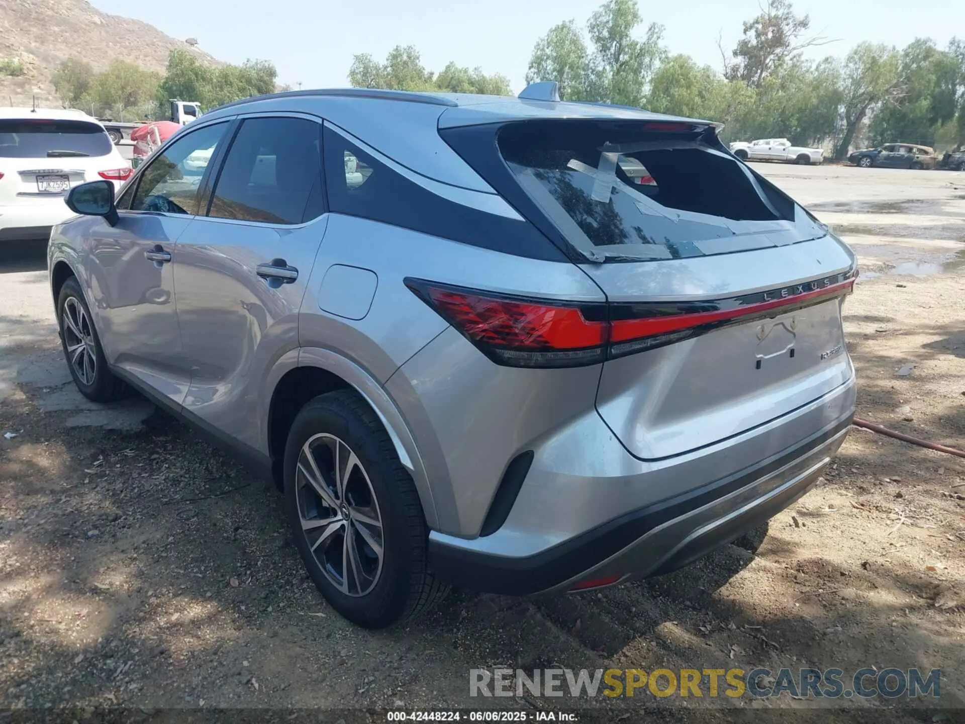 3 Photograph of a damaged car JTJCHMAA3S2022731 LEXUS RX 350 2025