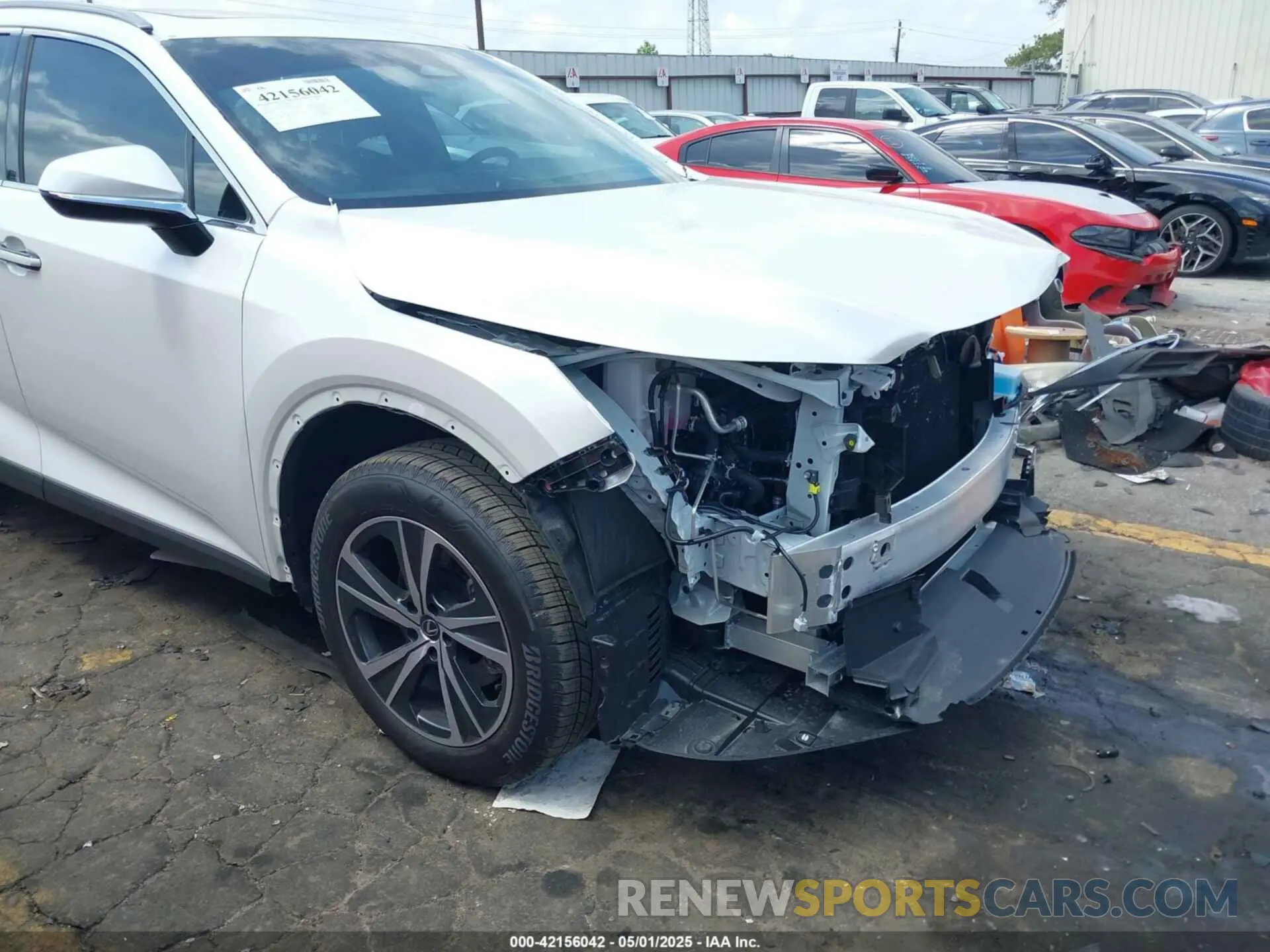 18 Photograph of a damaged car JTJCHMAA9S2022801 LEXUS RX 350 2025