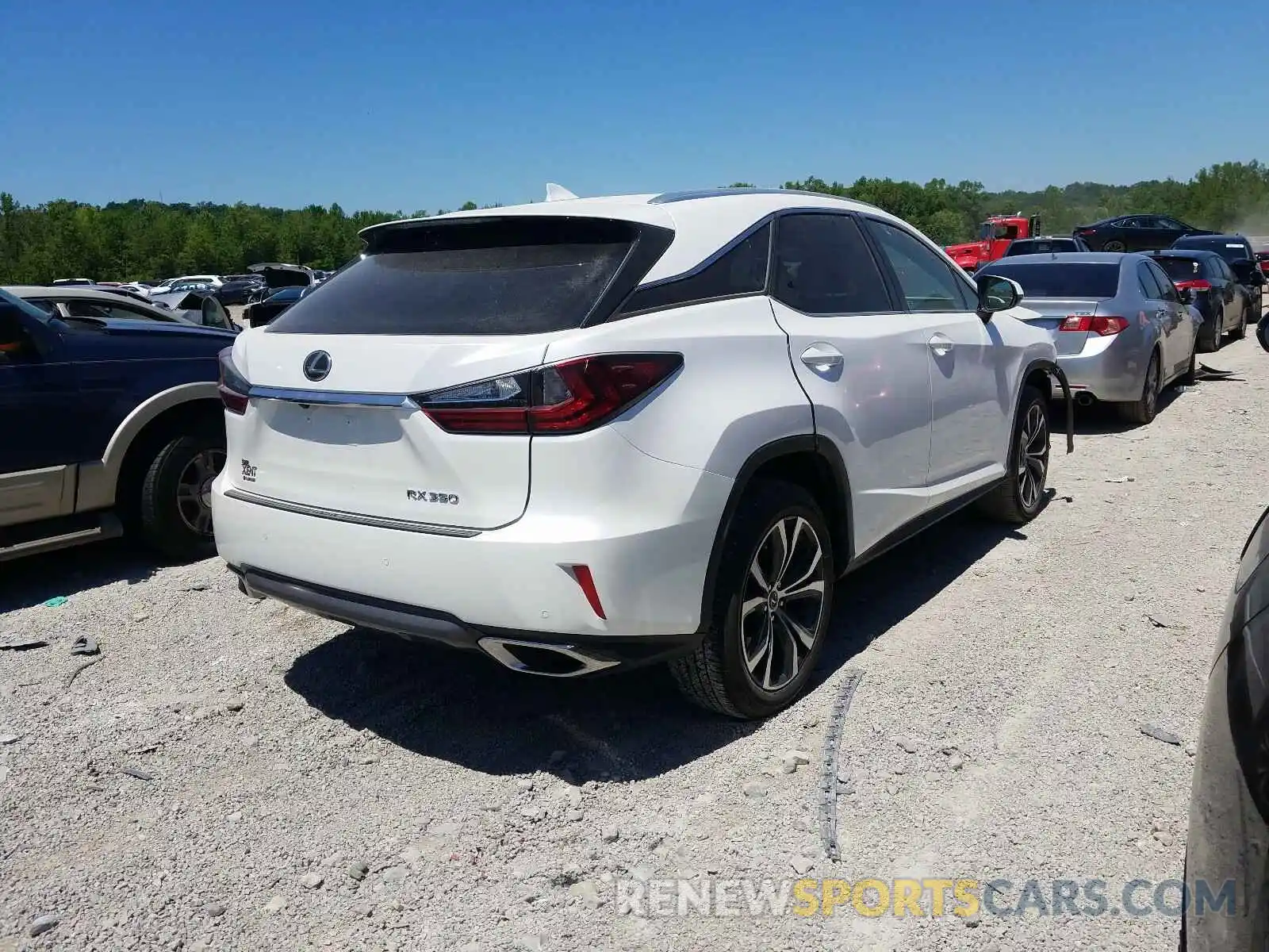 4 Photograph of a damaged car 2T2BZMCA1KC175131 LEXUS RX 350 BAS 2019