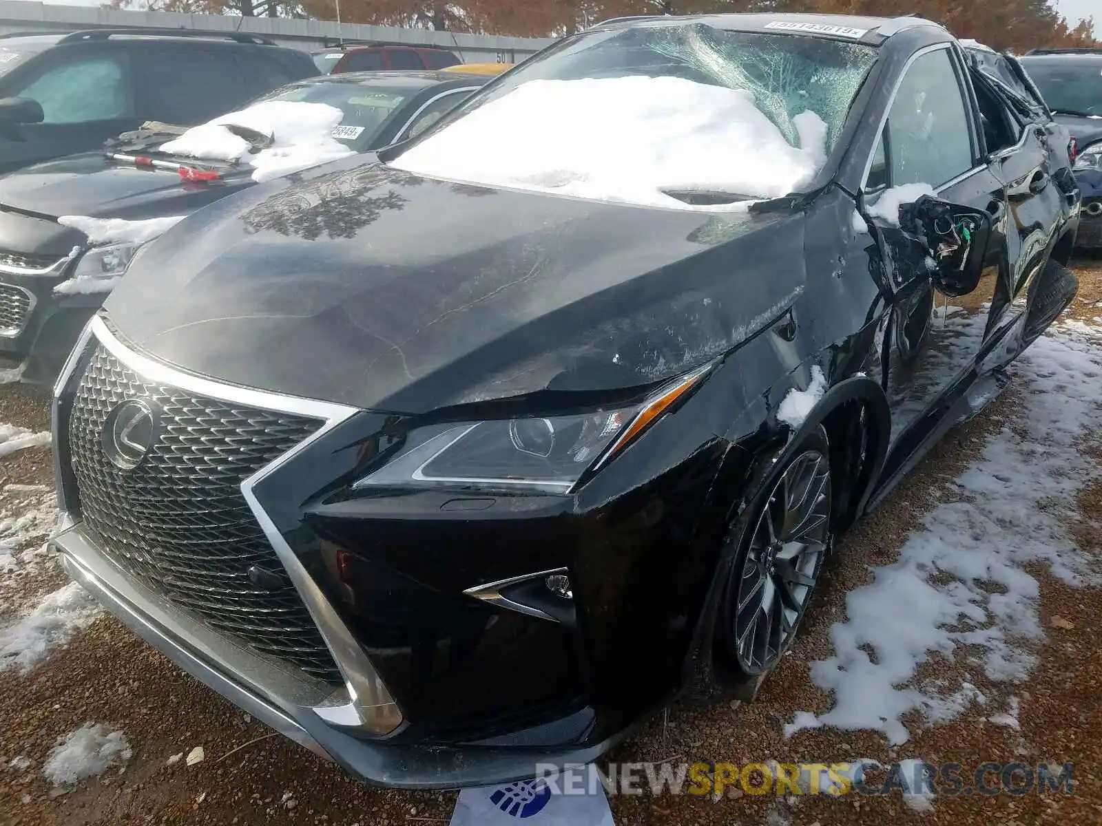 2 Photograph of a damaged car 2T2BZMCA1KC178515 LEXUS RX 350 BAS 2019