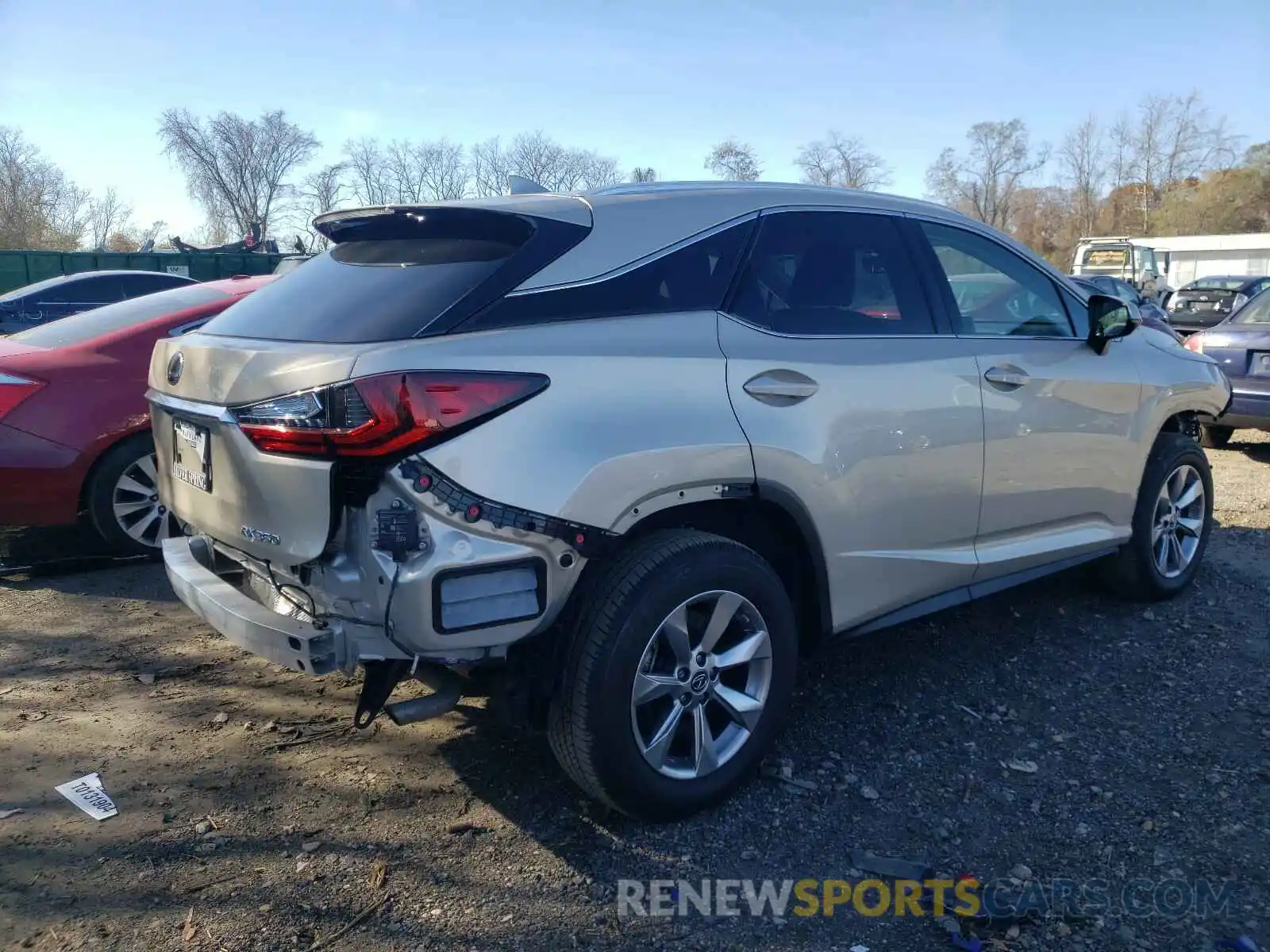 4 Photograph of a damaged car 2T2BZMCA1KC206992 LEXUS RX 350 BAS 2019