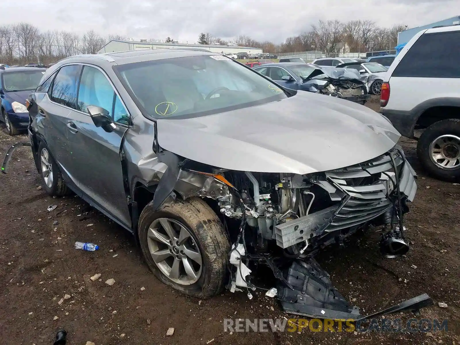 1 Photograph of a damaged car 2T2BZMCA2KC170696 LEXUS RX 350 BAS 2019