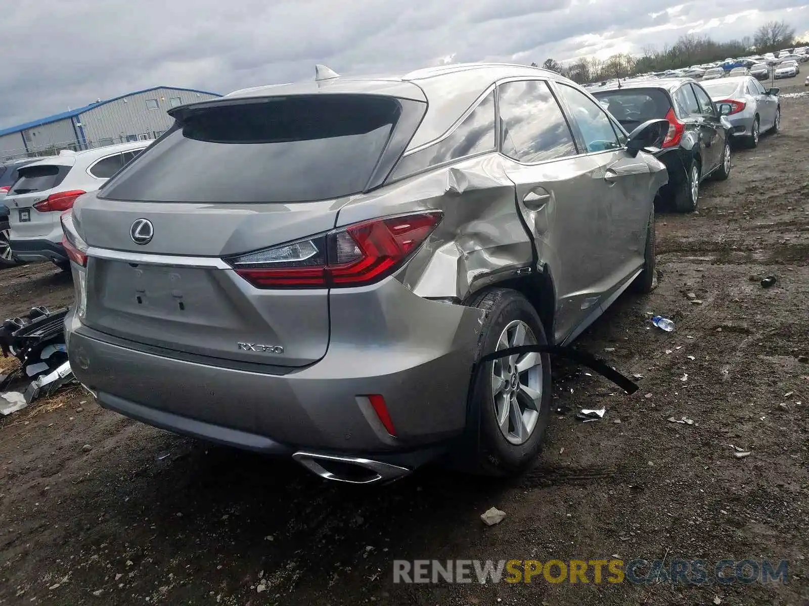 4 Photograph of a damaged car 2T2BZMCA2KC170696 LEXUS RX 350 BAS 2019