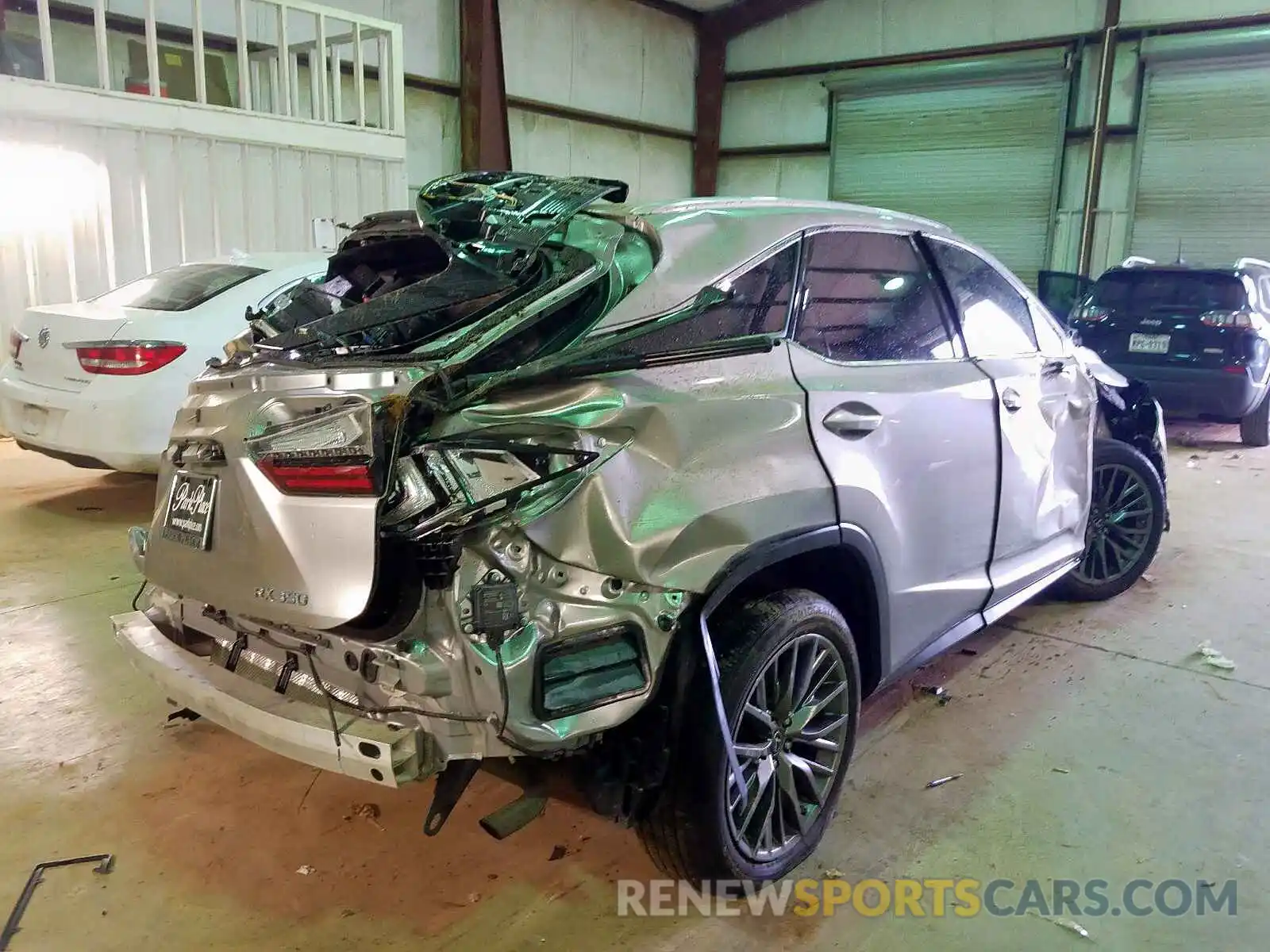 4 Photograph of a damaged car 2T2BZMCA4KC183837 LEXUS RX 350 BAS 2019