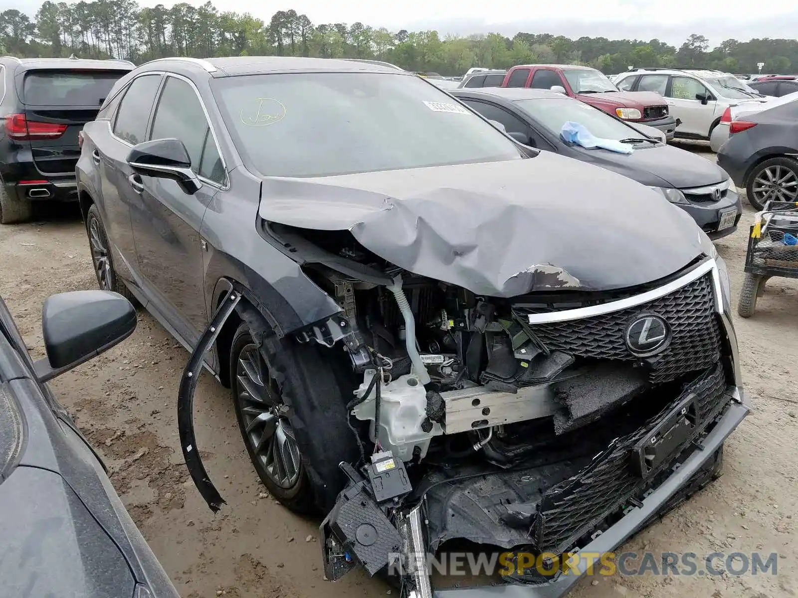 1 Photograph of a damaged car 2T2BZMCA5KC187301 LEXUS RX 350 BAS 2019