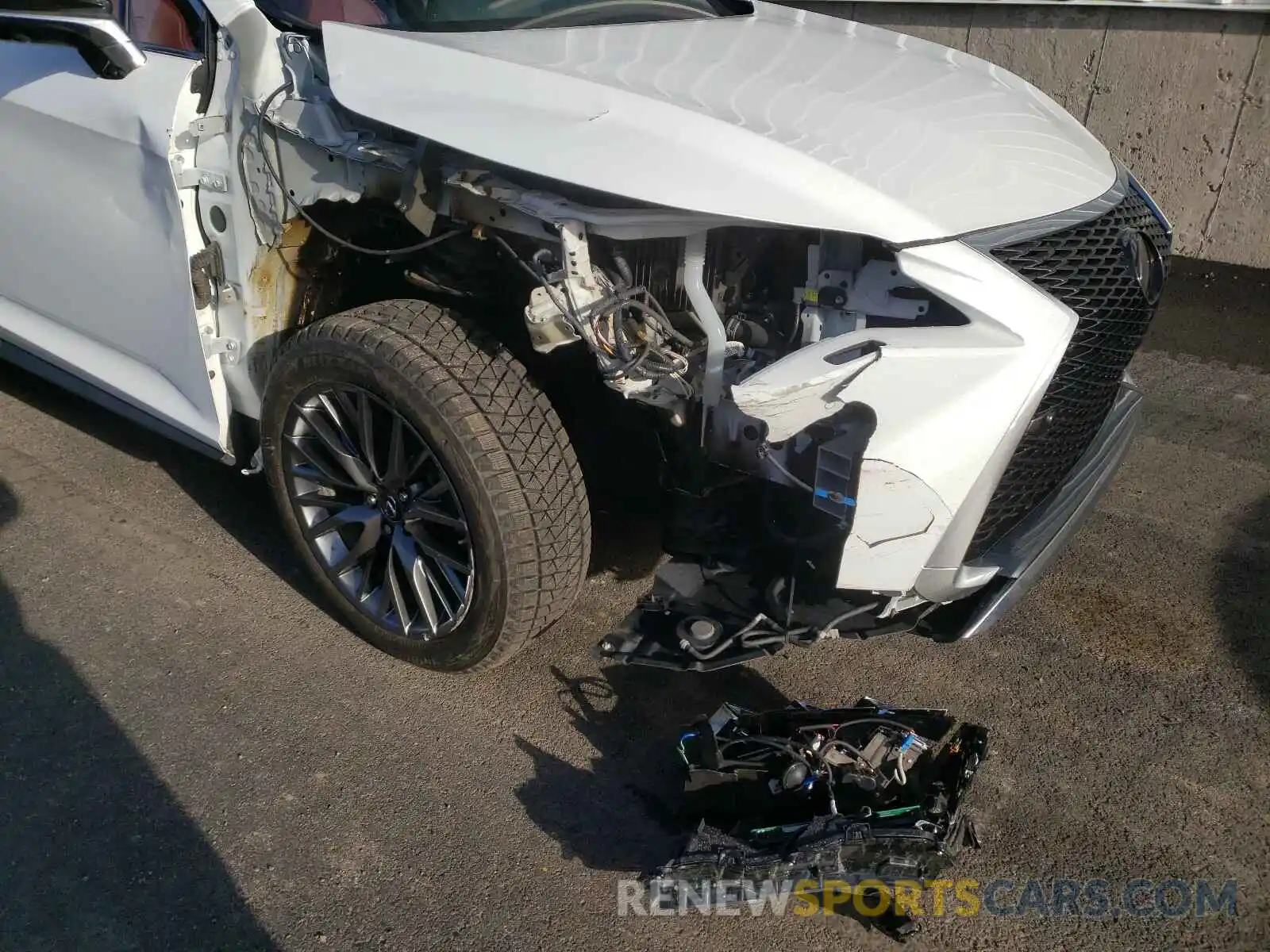 9 Photograph of a damaged car 2T2BZMCA7KC210819 LEXUS RX 350 BAS 2019