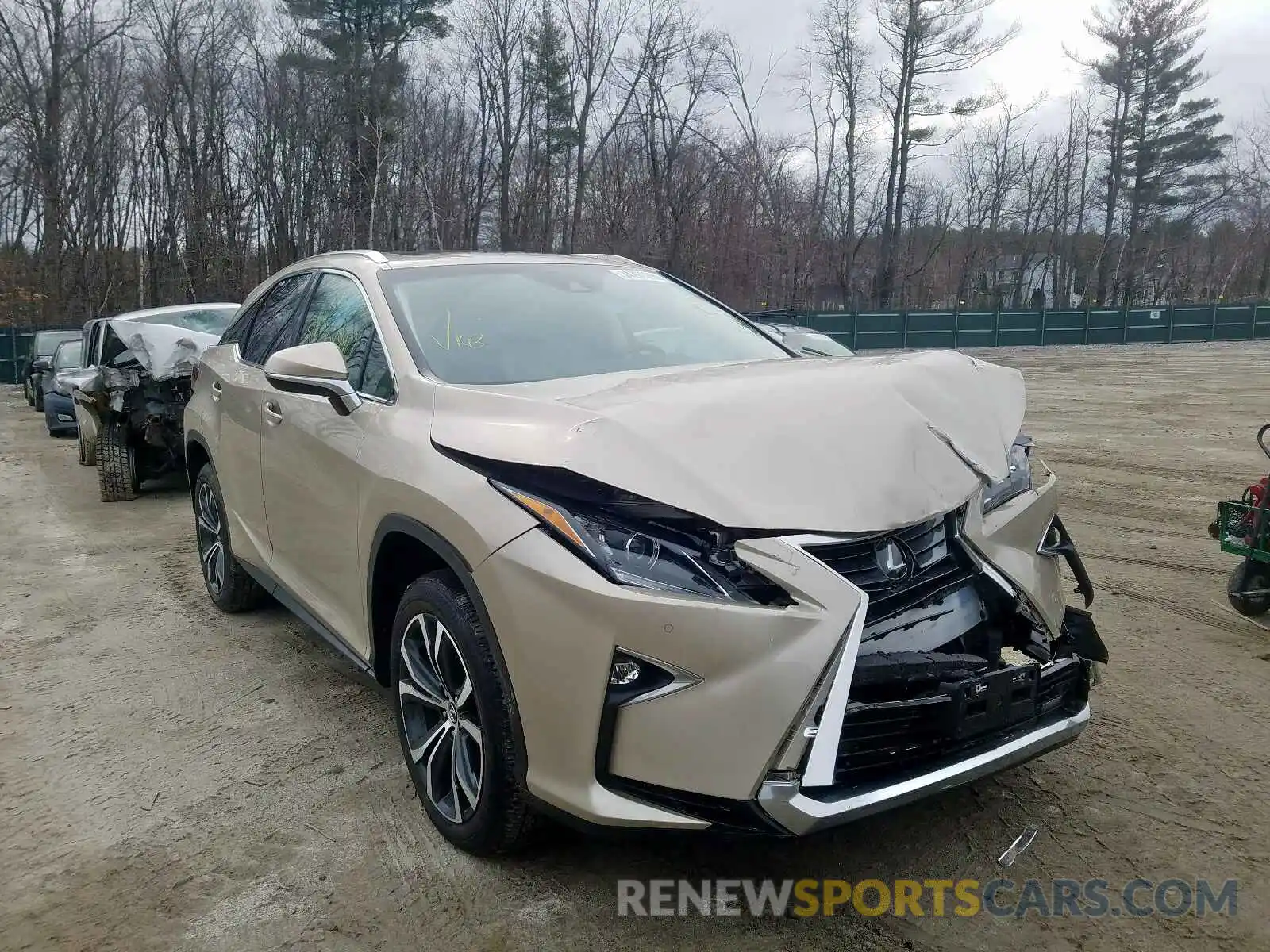 1 Photograph of a damaged car 2T2BZMCA8KC183310 LEXUS RX 350 BAS 2019