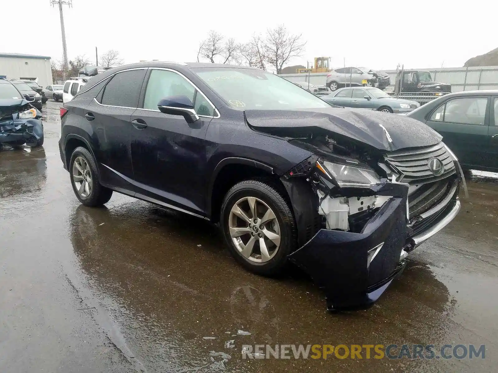 1 Photograph of a damaged car 2T2BZMCA8KC198308 LEXUS RX 350 BAS 2019