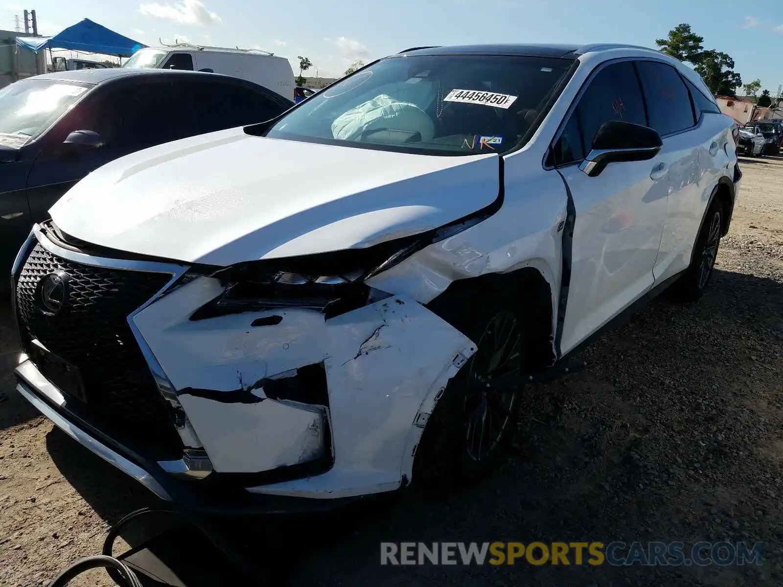 2 Photograph of a damaged car 2T2BZMCA9KC190749 LEXUS RX 350 BAS 2019