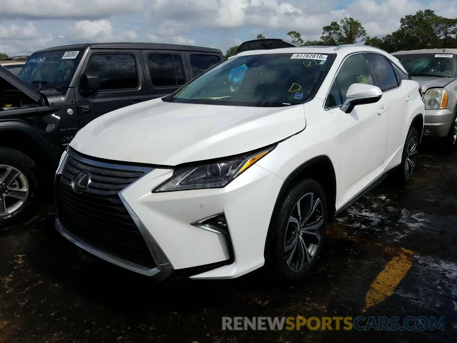 2 Photograph of a damaged car 2T2BZMCA9KC202608 LEXUS RX 350 BAS 2019