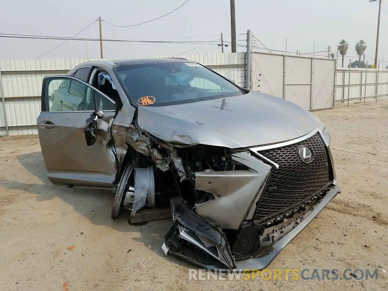 1 Photograph of a damaged car 2T2BZMCAXKC167898 LEXUS RX 350 BAS 2019