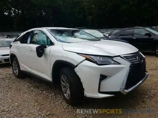 1 Photograph of a damaged car 2T2ZZMCA0KC147450 LEXUS RX 350 BAS 2019