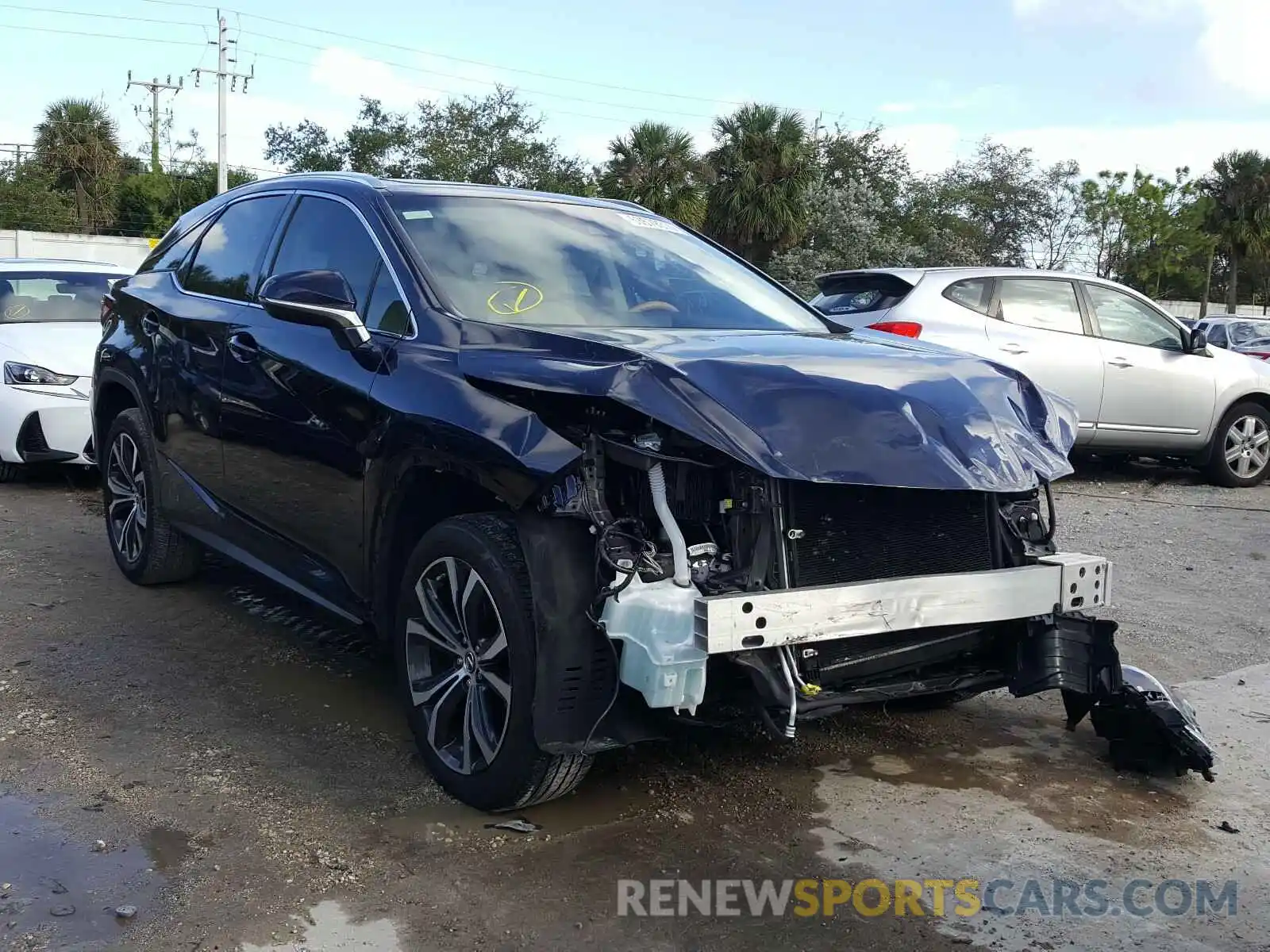 1 Photograph of a damaged car 2T2ZZMCA1KC119415 LEXUS RX 350 BAS 2019