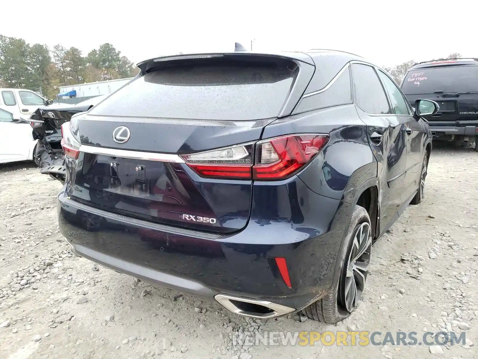 4 Photograph of a damaged car 2T2ZZMCA1KC147800 LEXUS RX 350 BAS 2019